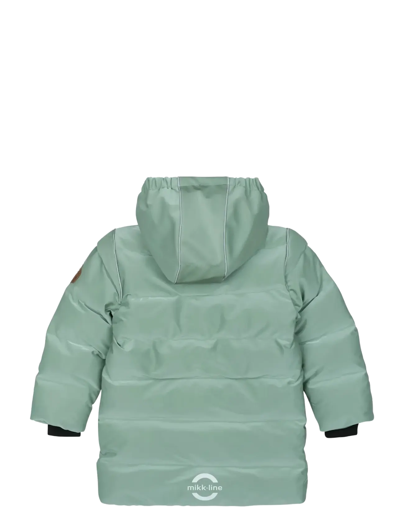 mikk-line - Long Puffer Jacket Shiny - puffer & padded - iceberg green - 1