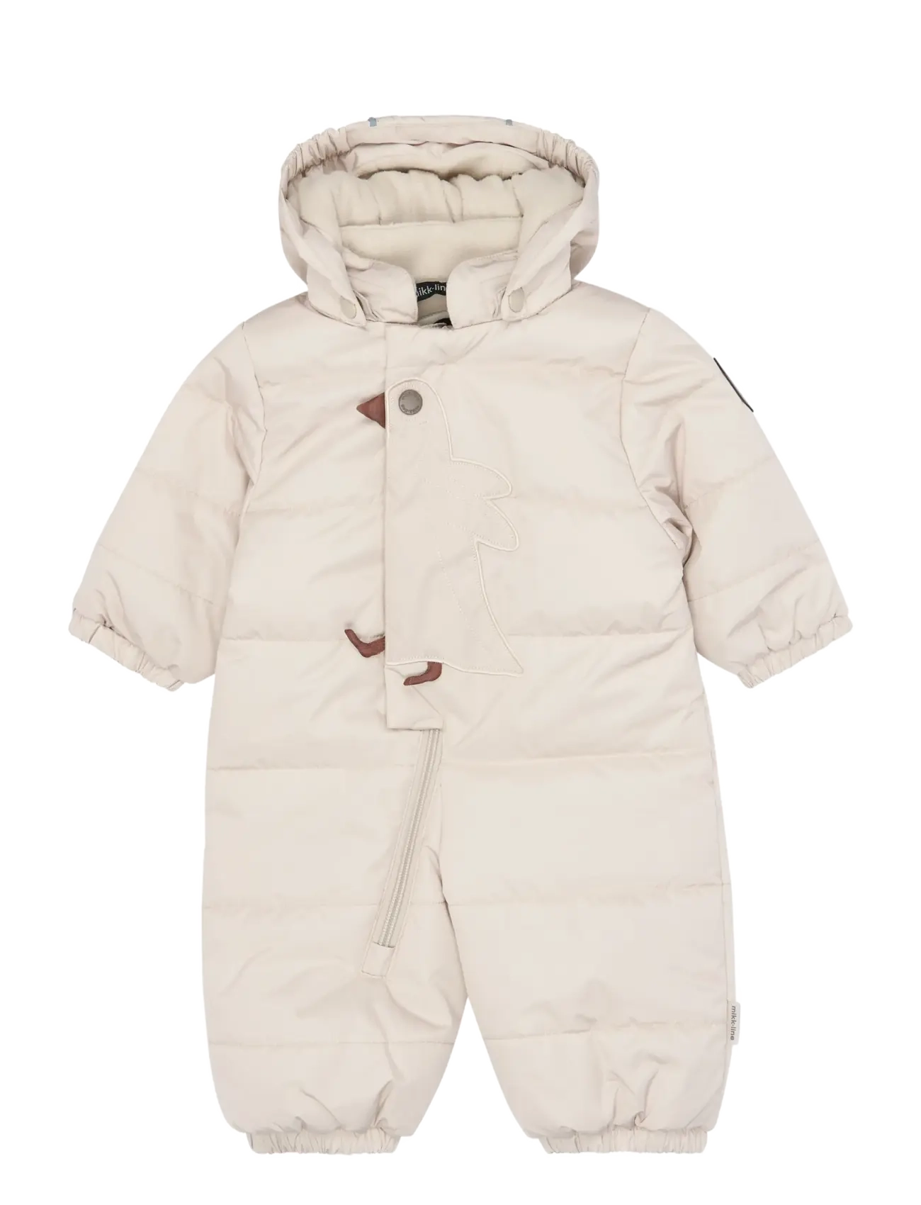 mikk-line Puffer Suit 3D - Schneeanzug - OATMEAL / beige