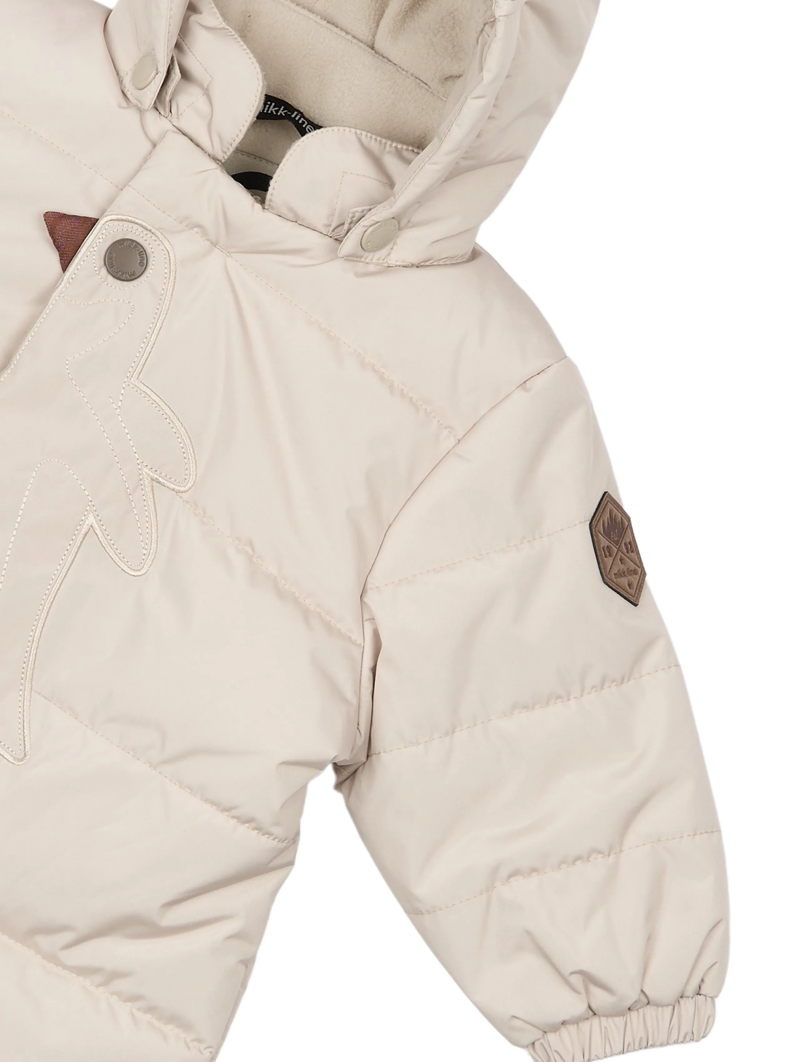 mikk-line - Puffer Suit 3D - oatmeal - 4
