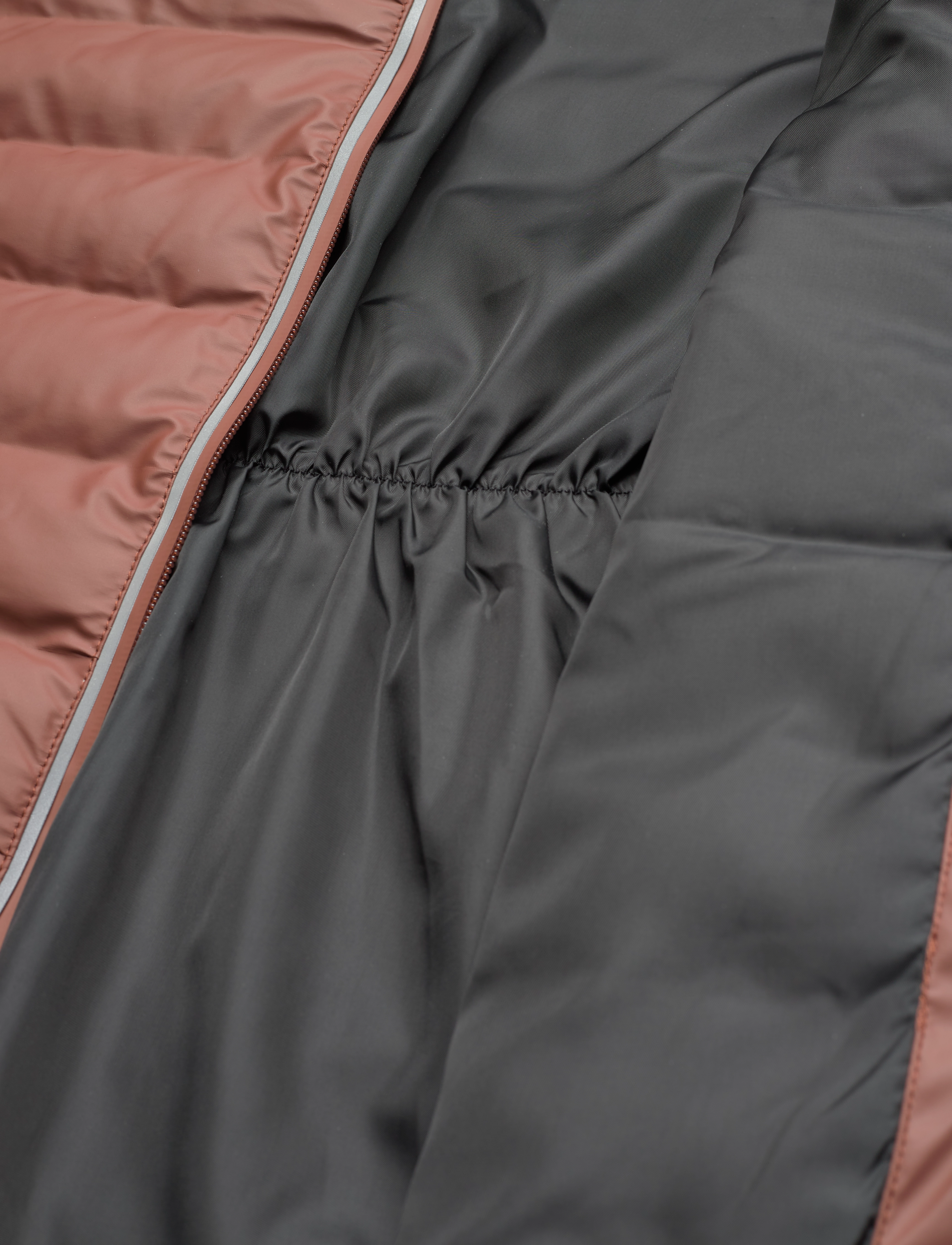 mikk-line - PU Puff Long Jacket Rec. - dunjakker & forede jakker - mink - 4