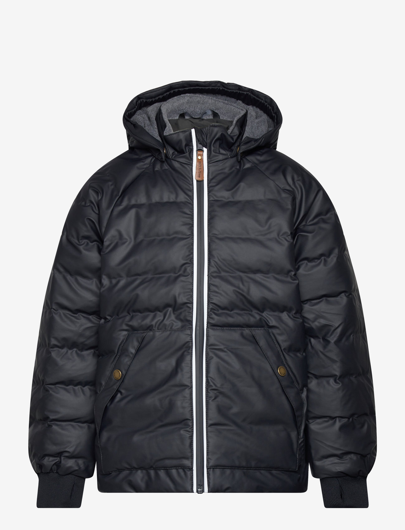 mikk-line - PU Puff Jacket Rec. - dunjakker & forede jakker - dark navy - 0