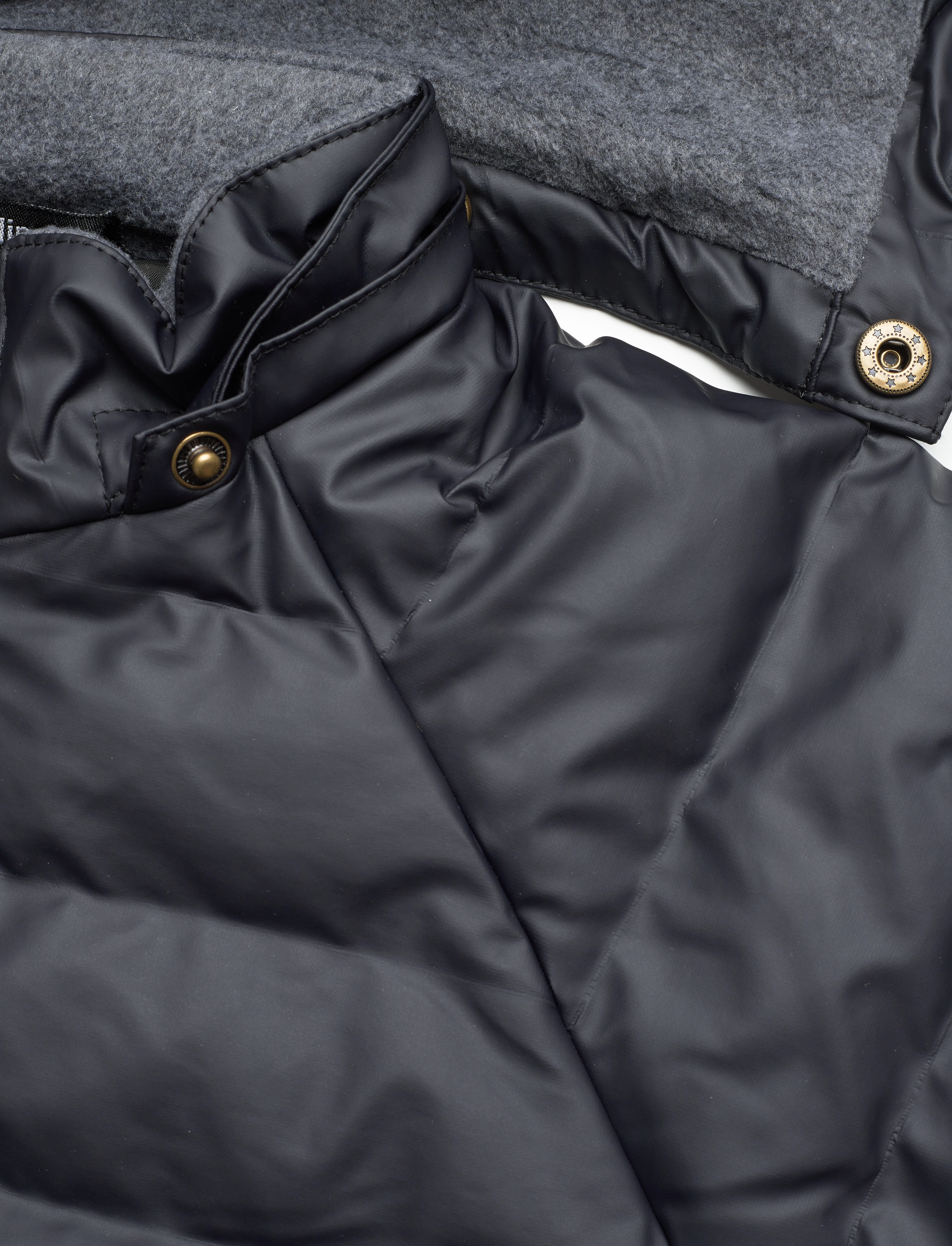 mikk-line - PU Puff Jacket - daunen-& steppjacken - dark navy - 3