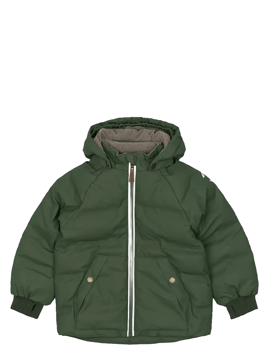 mikk-line - PU Puff Jacket - winterjas - thyme - 0