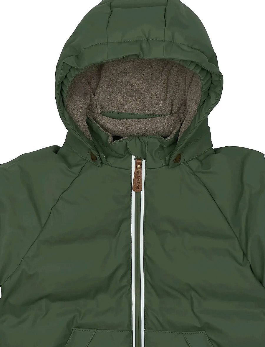 mikk-line - PU Puff Jacket - winterjas - thyme - 3