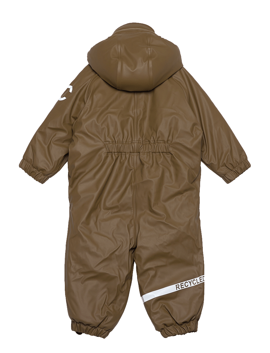 mikk-line - PU Snow Suit 2 Zip Recycled - snowsuit - beech - 1