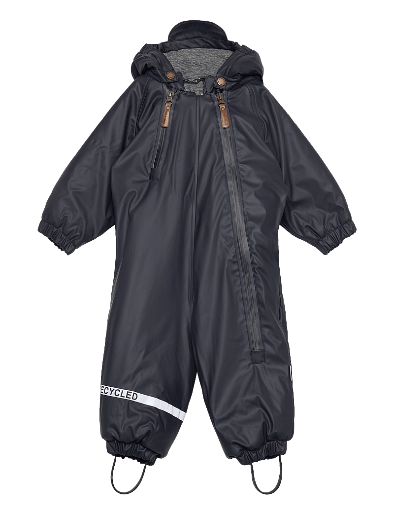 mikk-line - PU Snow Suit 2 Zip Recycled - schneeanzug - dark navy - 0