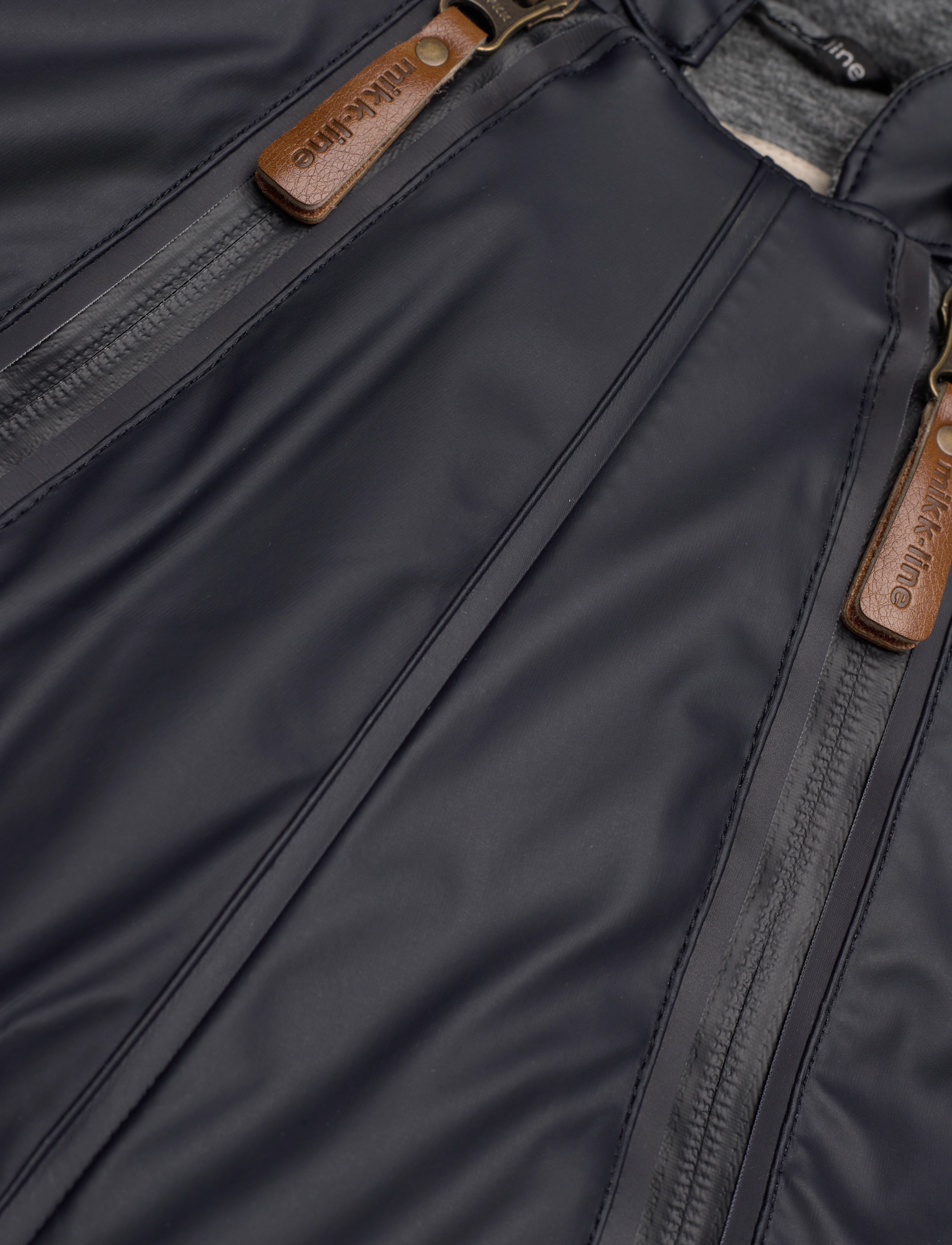 mikk-line - PU Snow Suit 2 Zip Recycled - overtøj - dark navy - 2