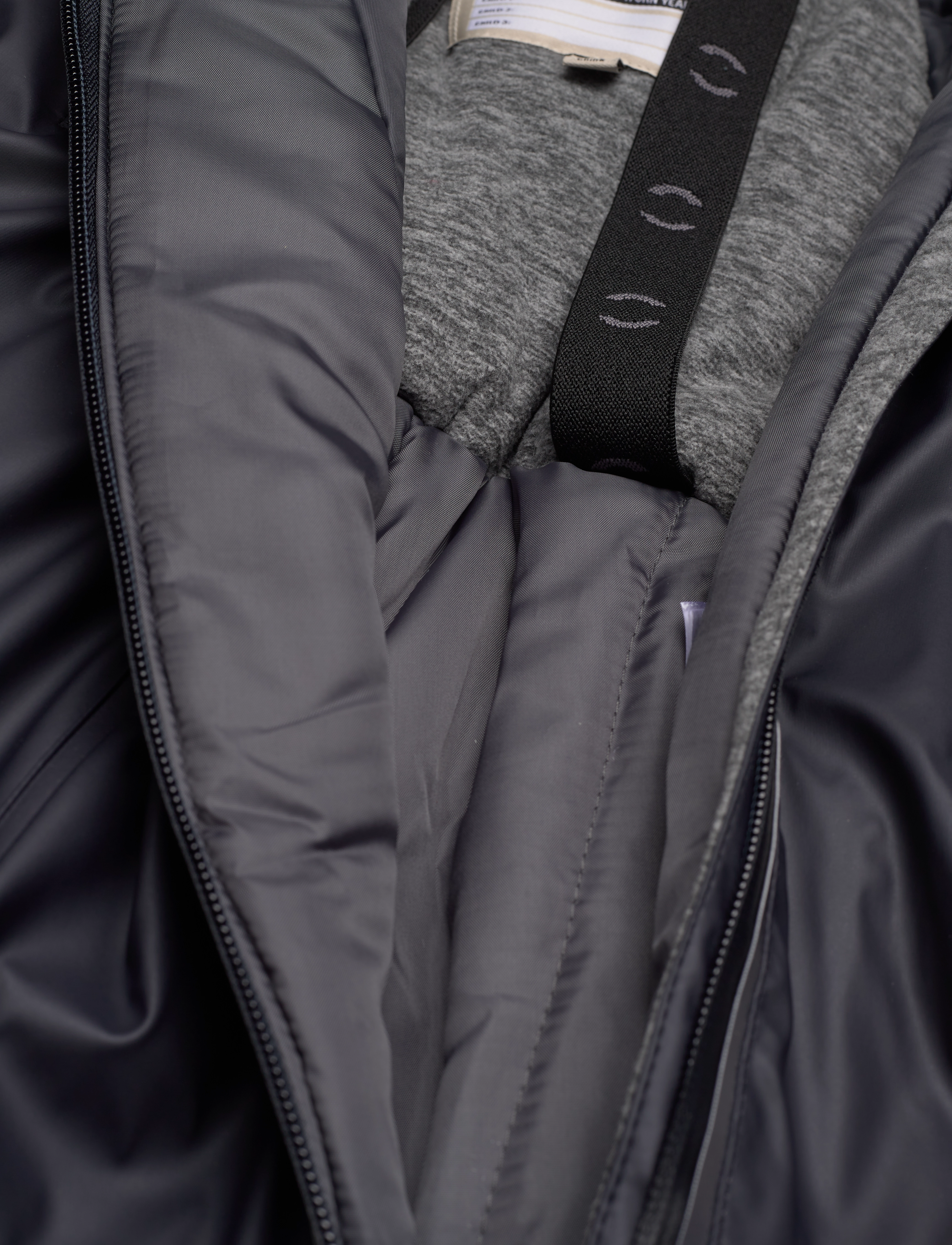mikk-line - PU Snow Suit 2 Zip Recycled - overtøj - dark navy - 4