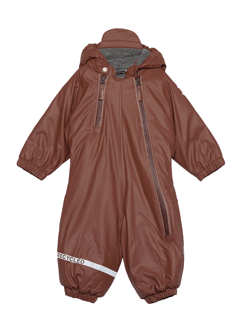 mikk-line - PU Snow Suit 2 Zip Recycled - schneeanzug - mink - 0