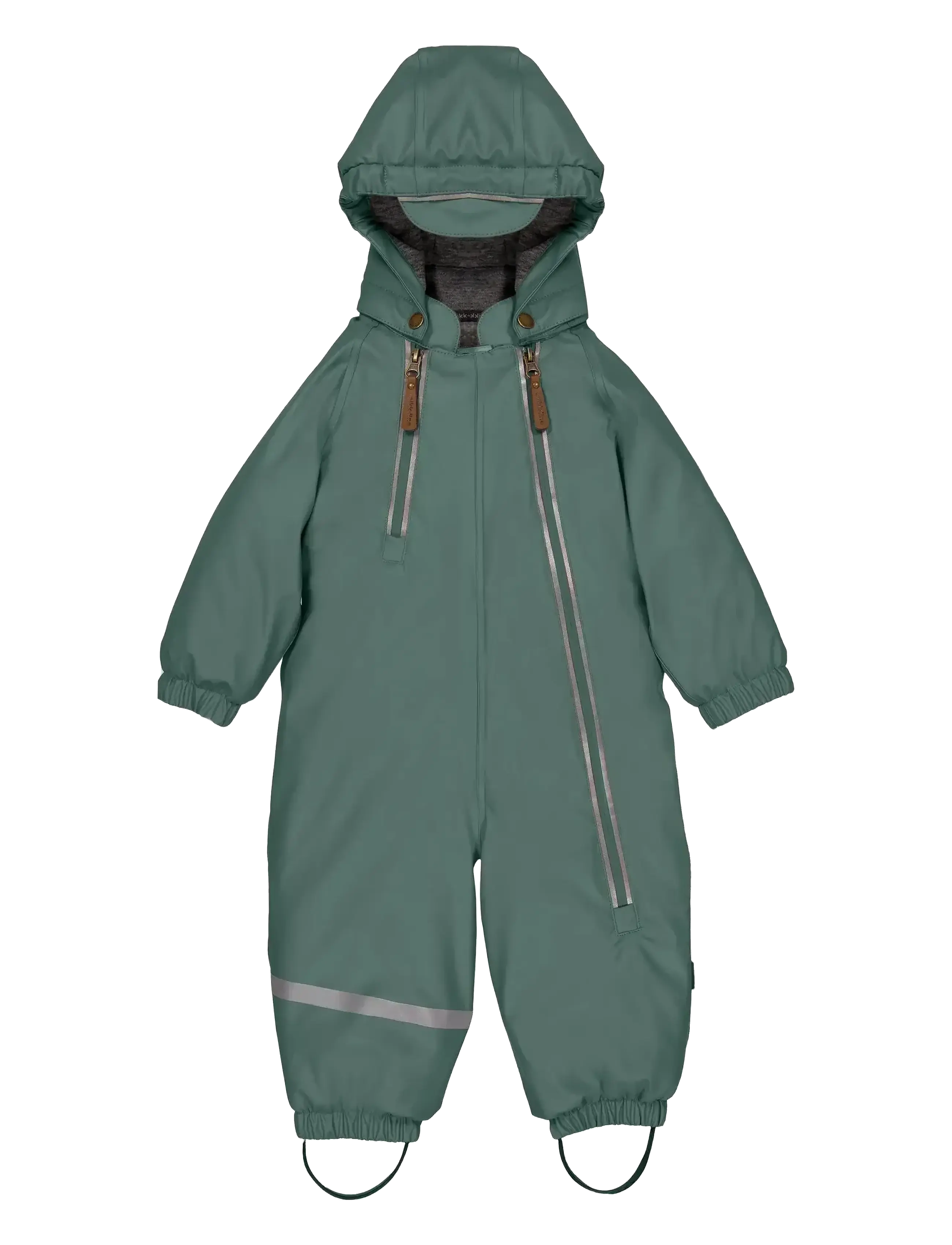 mikk-line Pu Snow Suit 2 Zip Recycled, 92, Purple, Overalls > Overalls Til Regntøj, Børn
