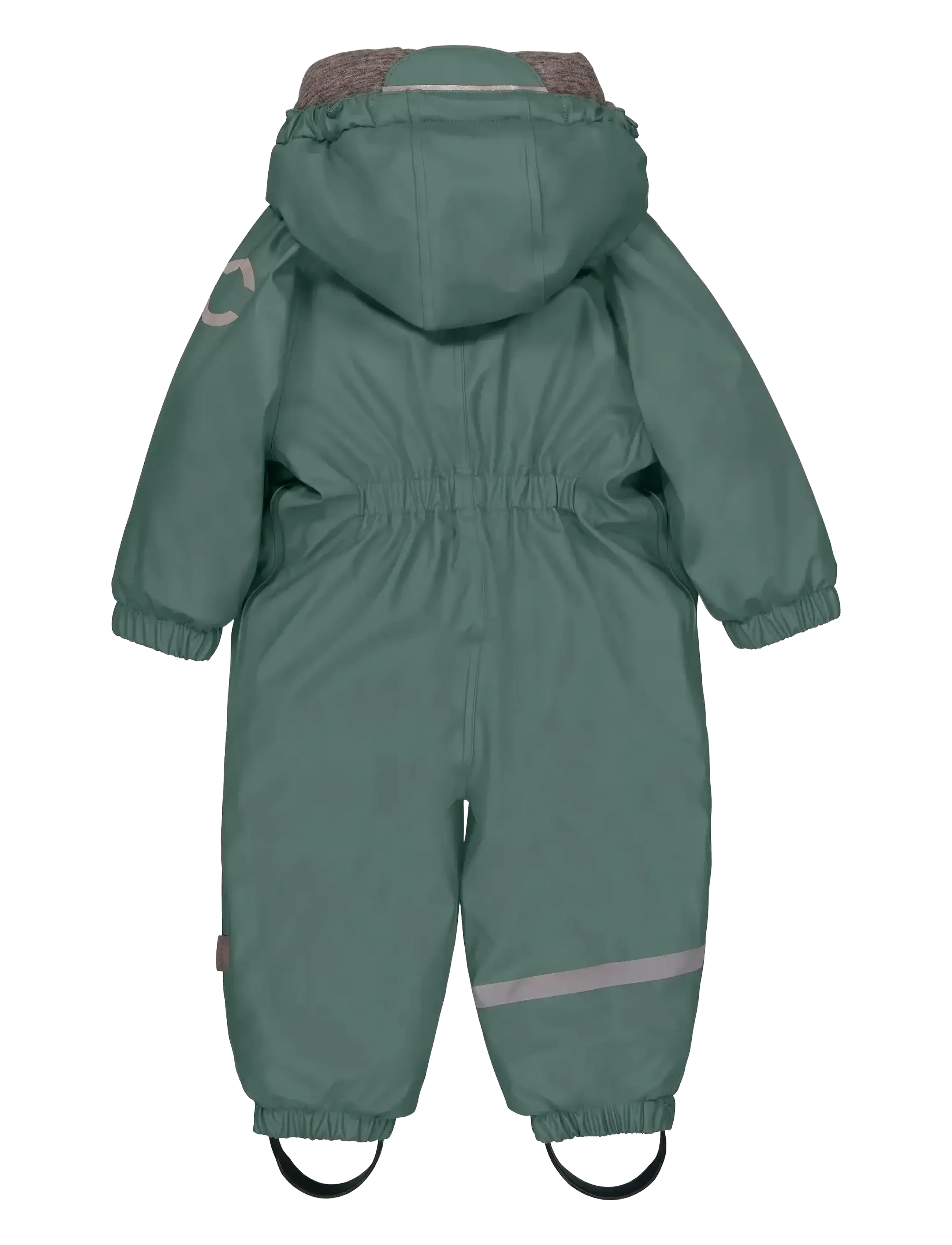 mikk-line - PU Snow Suit 2 Zip Recycled - kombinezonai nuo lietaus - balsam green - 1