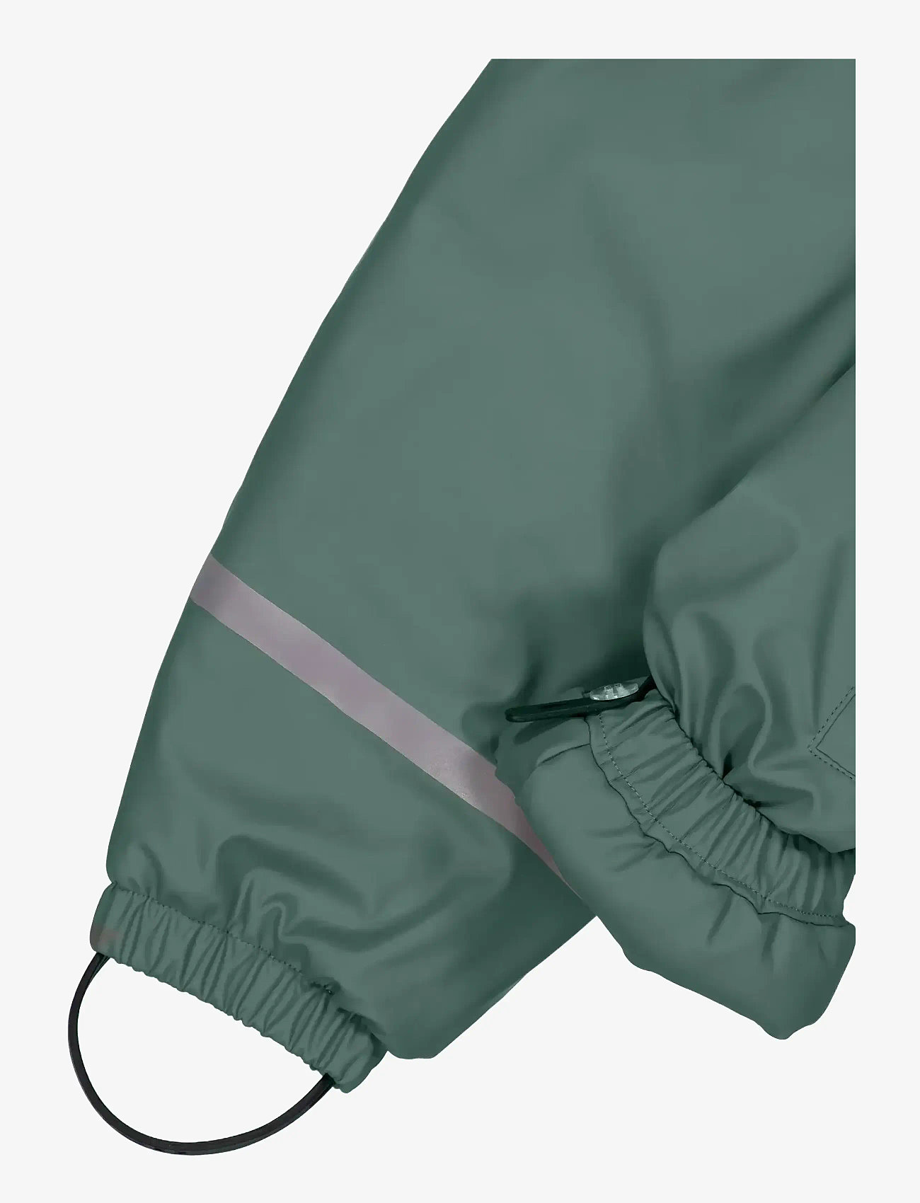 mikk-line - PU Snow Suit 2 Zip Recycled - regenschutzanzüge - balsam green - 3