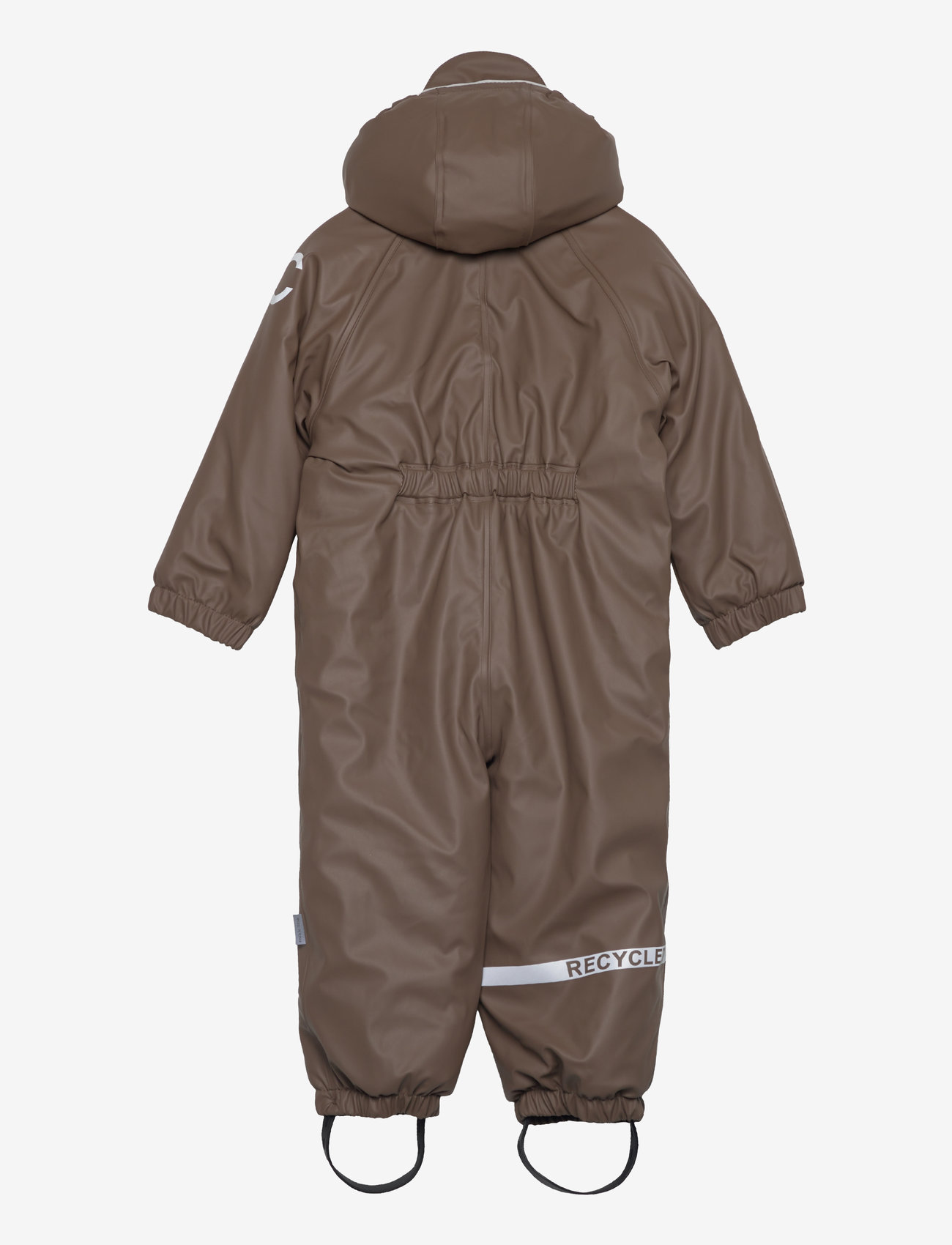 mikk-line - PU Snow Suit 2 Zip Recycled - regndragter - chocolate chip - 1