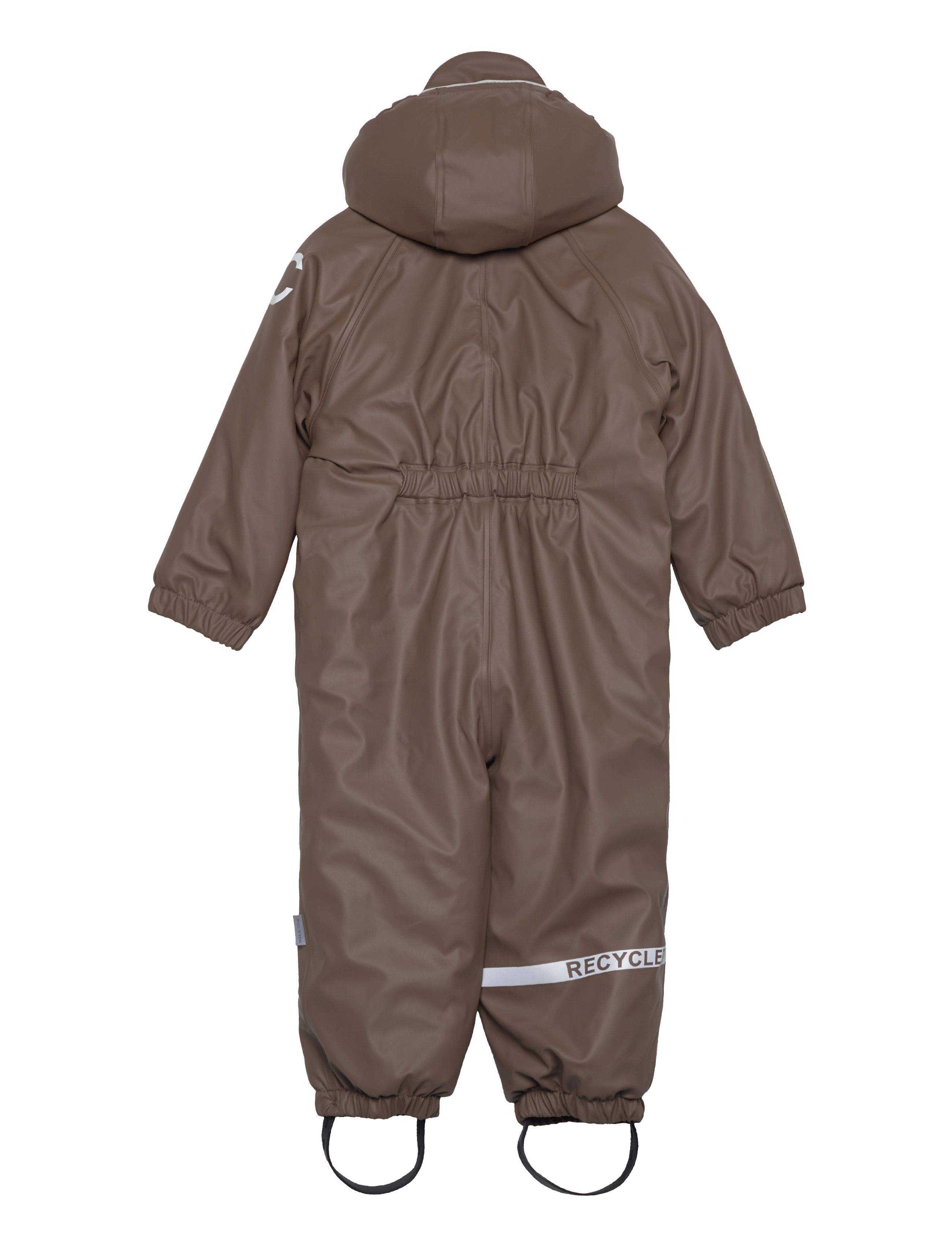 mikk-line - PU Snow Suit 2 Zip Recycled - lietus valkā kombinezoni - chocolate chip - 1