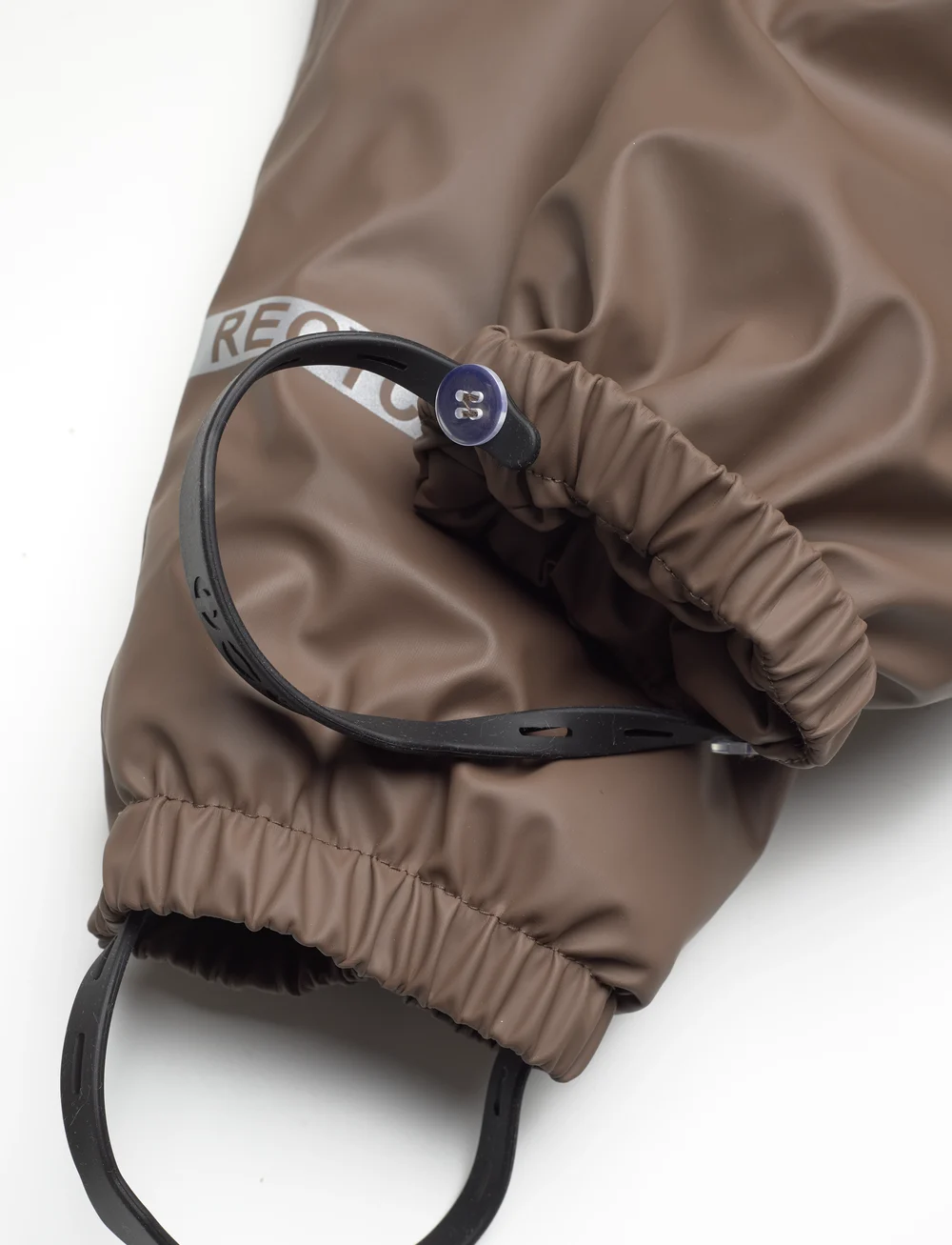 mikk-line - PU Snow Suit 2 Zip Recycled - regenschutzanzüge - chocolate chip - 5