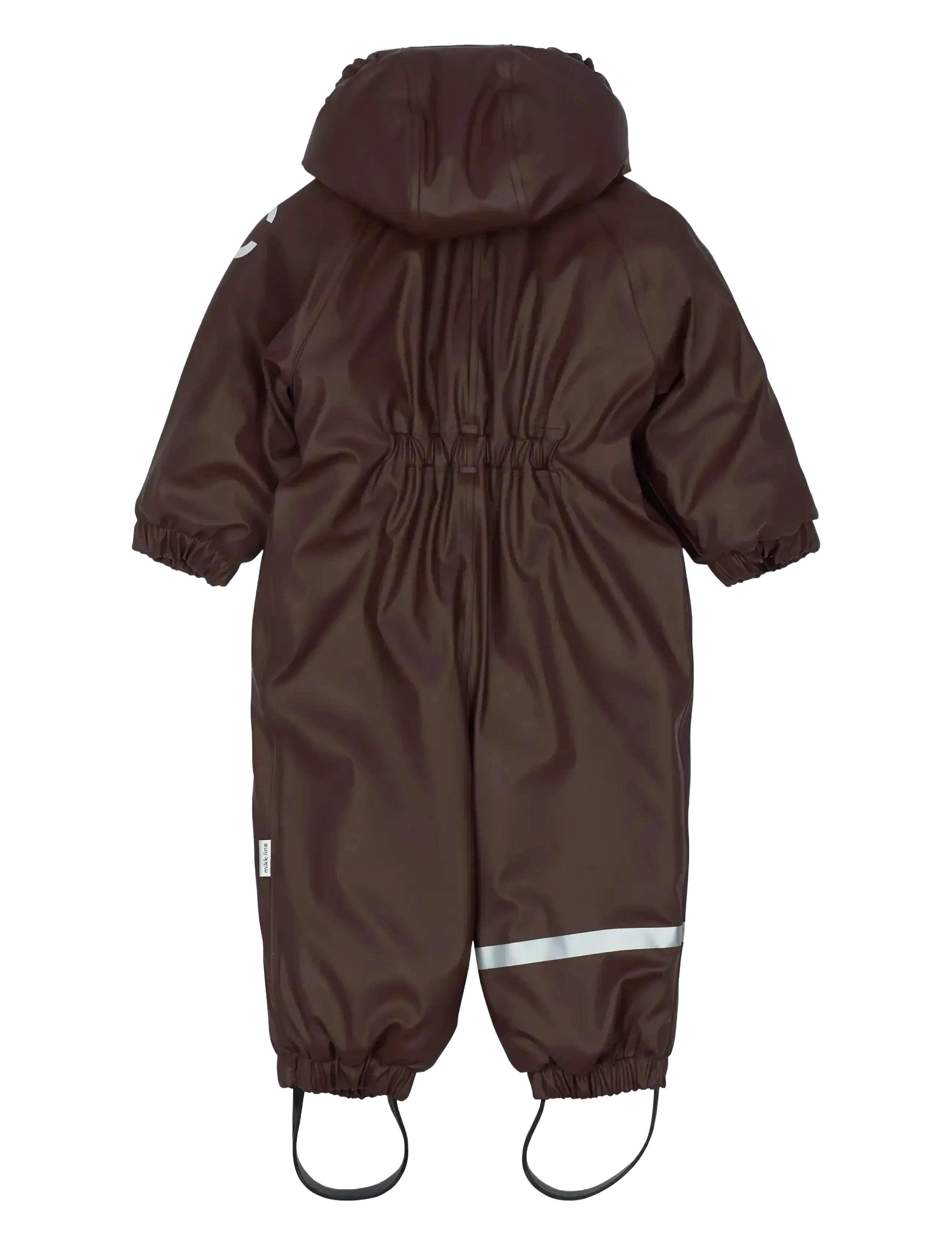 mikk-line - PU Snow Suit 2 Zip Recycled - regndragter - french roast - 1
