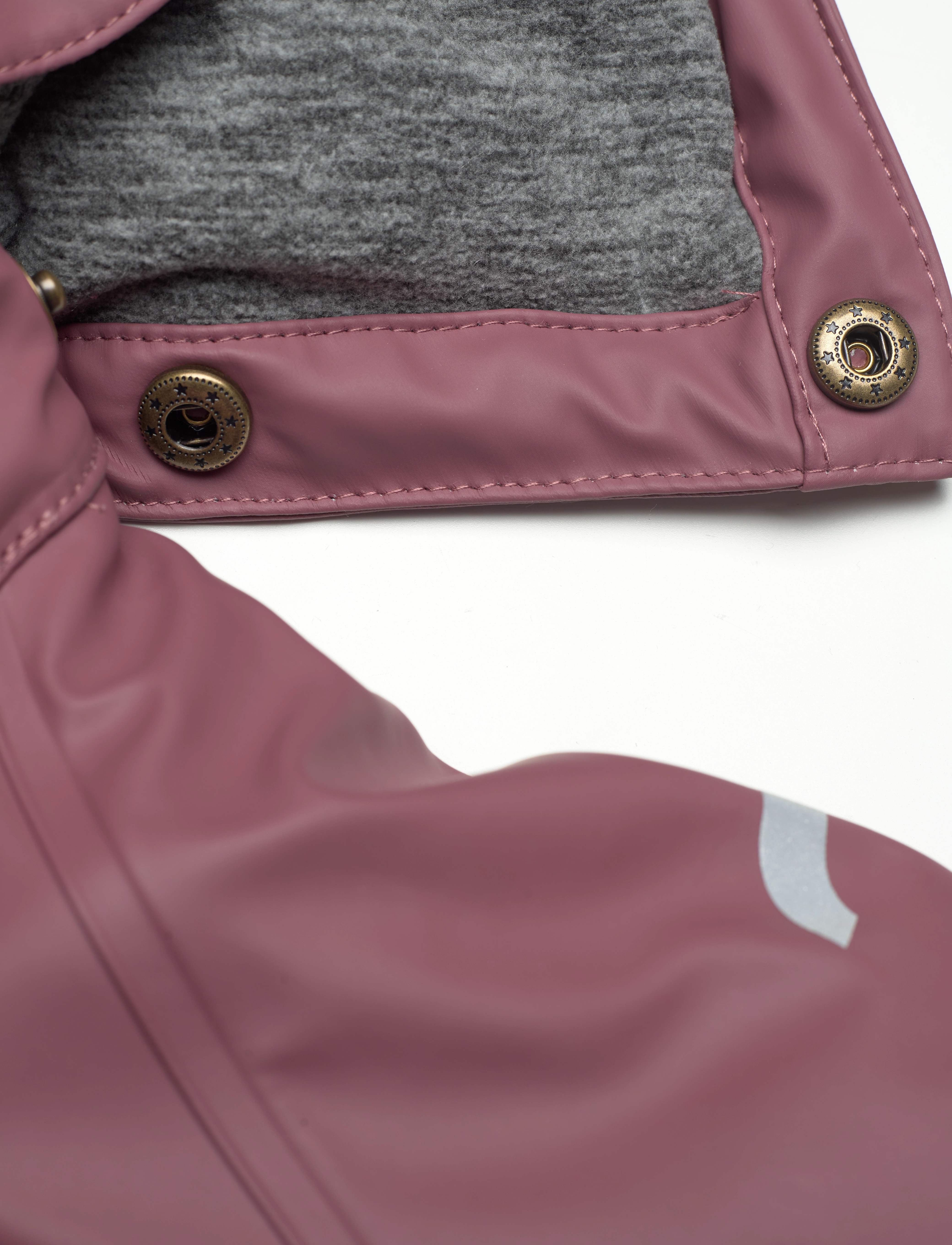 mikk-line - PU Snow Suit 2 Zip Recycled - regenschutzanzüge - rose brown - 4