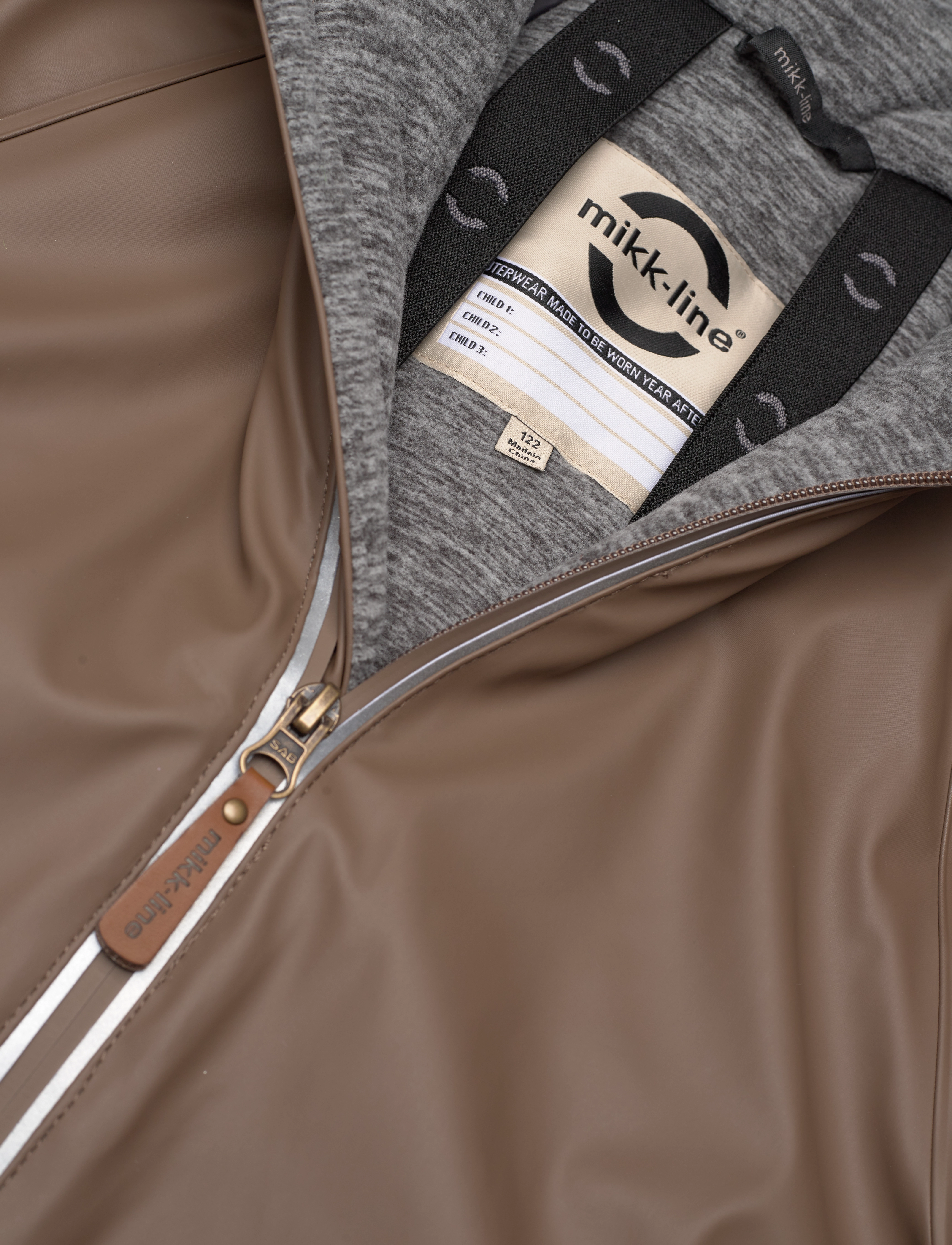 mikk-line - PU Snow Suit - chocolate chip - 4