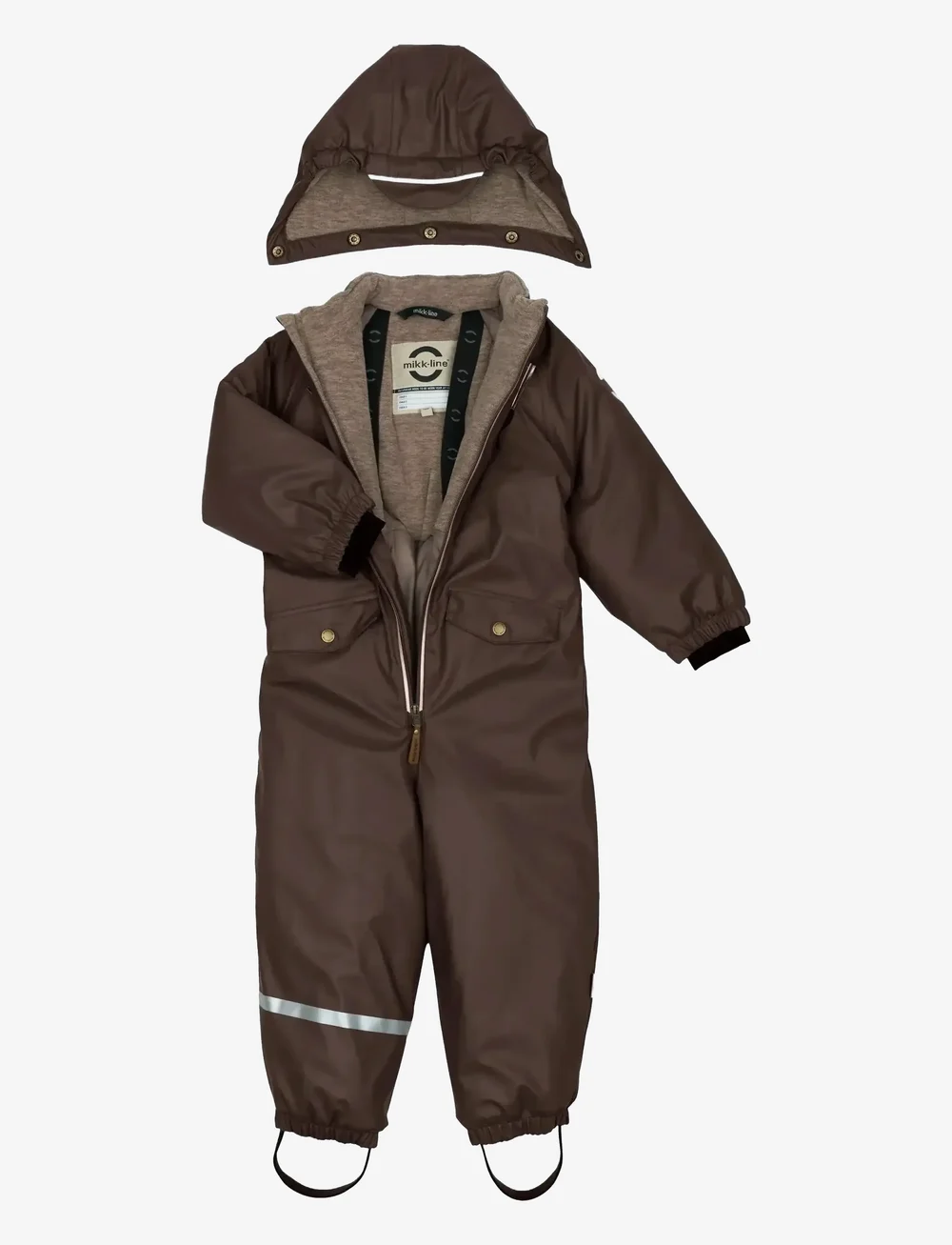 mikk-line - PU Snow Suit - shop efter alder - french roast - 3