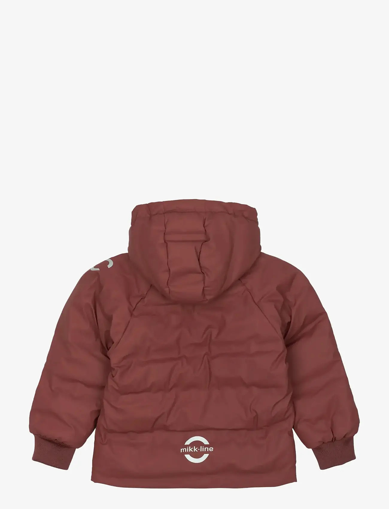 mikk-line - PU Puff Jacket Rec. - daunen-& steppjacken - apple butter - 1