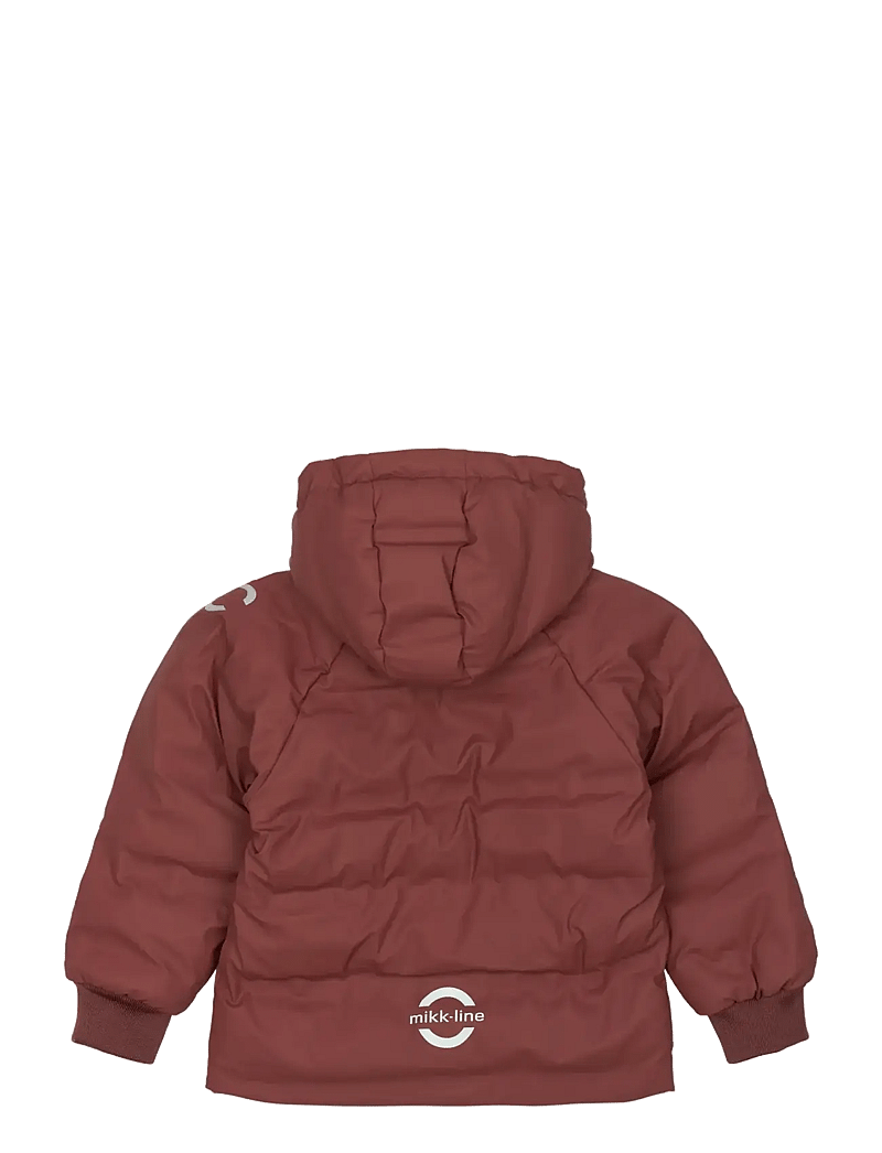 mikk-line - PU Puff Jacket Rec. - winterjacke - apple butter - 1