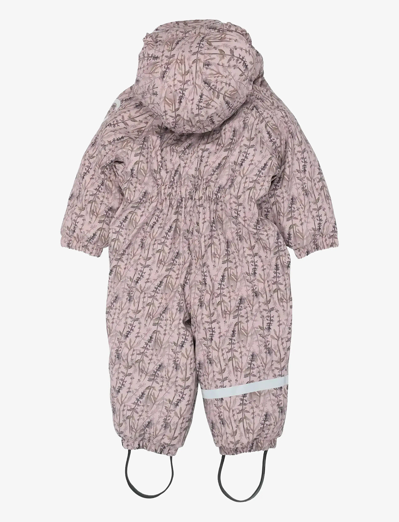 mikk-line - PU Snow Suit 2 Zip Recycled - AOP - schneeanzug - cloud gray - 2