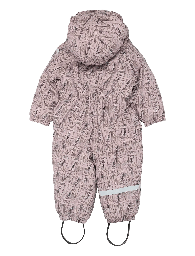 mikk-line - PU Snow Suit 2 Zip Recycled - AOP - talvekombinesoon - cloud gray - 2