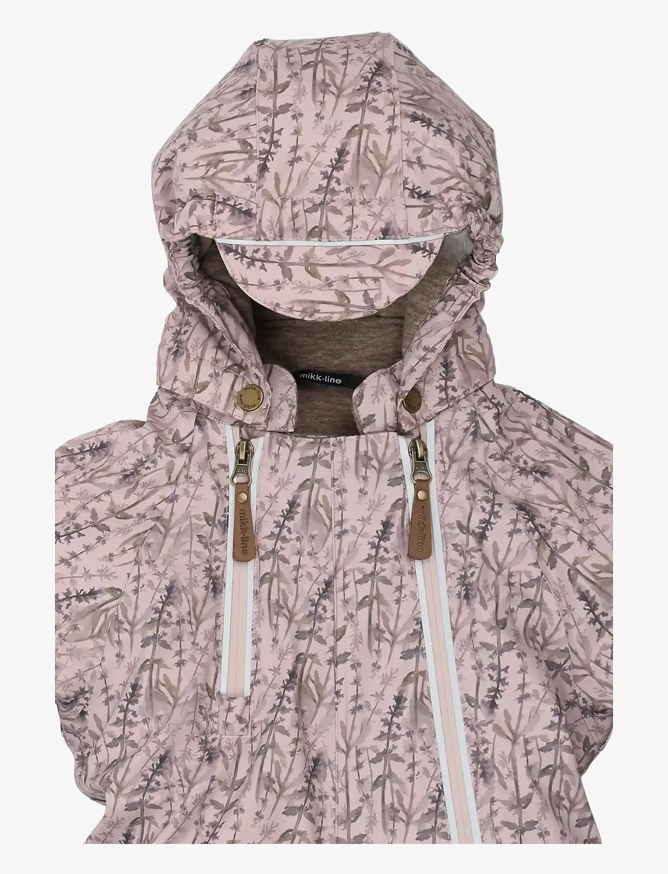 mikk-line - PU Snow Suit 2 Zip Recycled - AOP - schneeanzug - cloud gray - 4