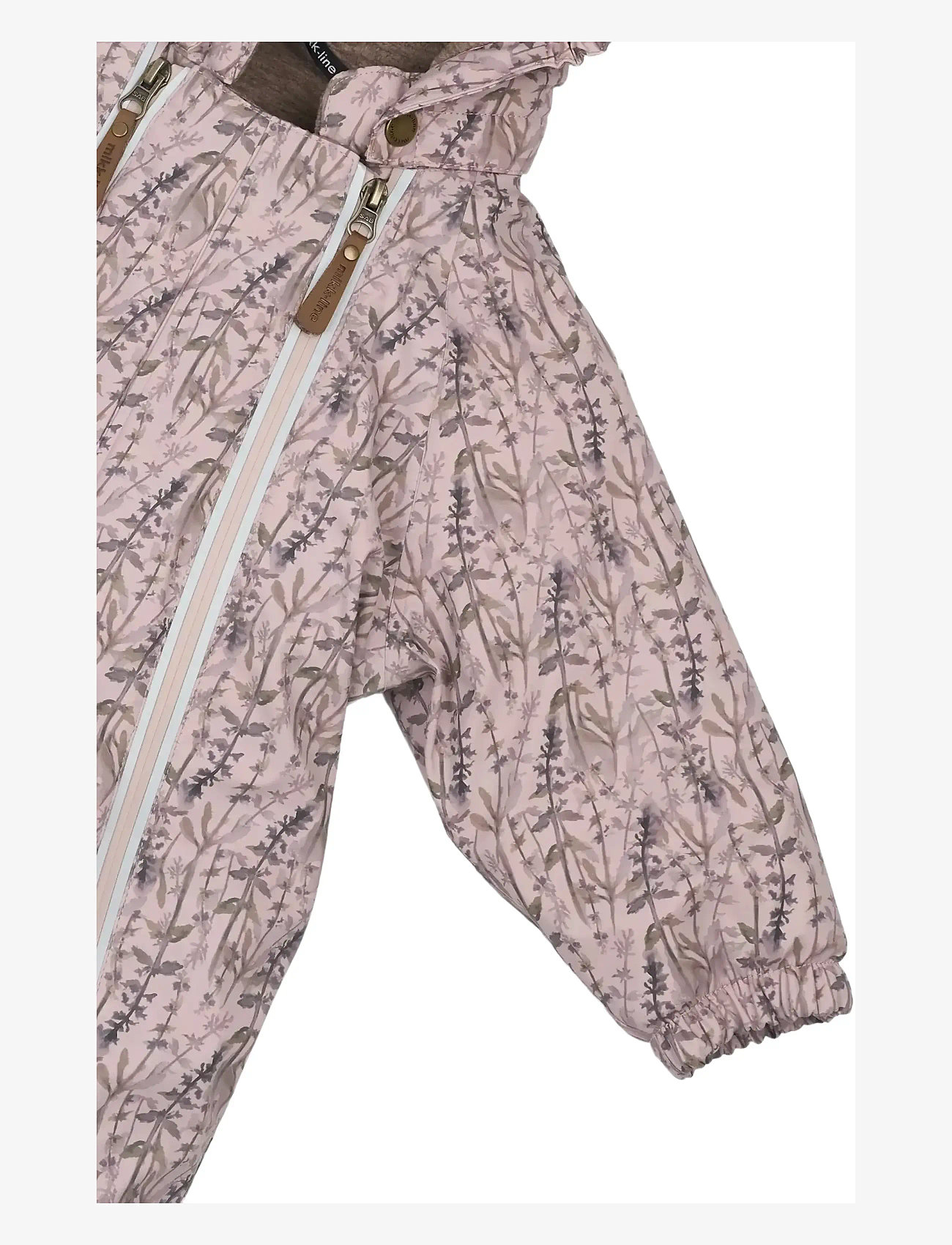 mikk-line - PU Snow Suit 2 Zip Recycled - AOP - schneeanzug - cloud gray - 5