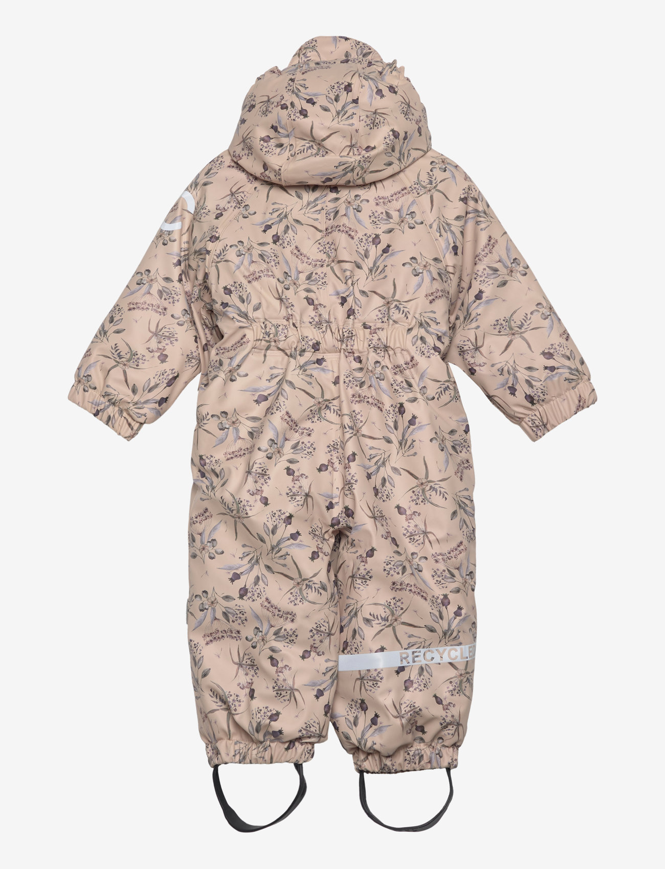 mikk-line - PU Snow Suit 2 Zip - AOP - talvekombinesoon - doeskin - 1