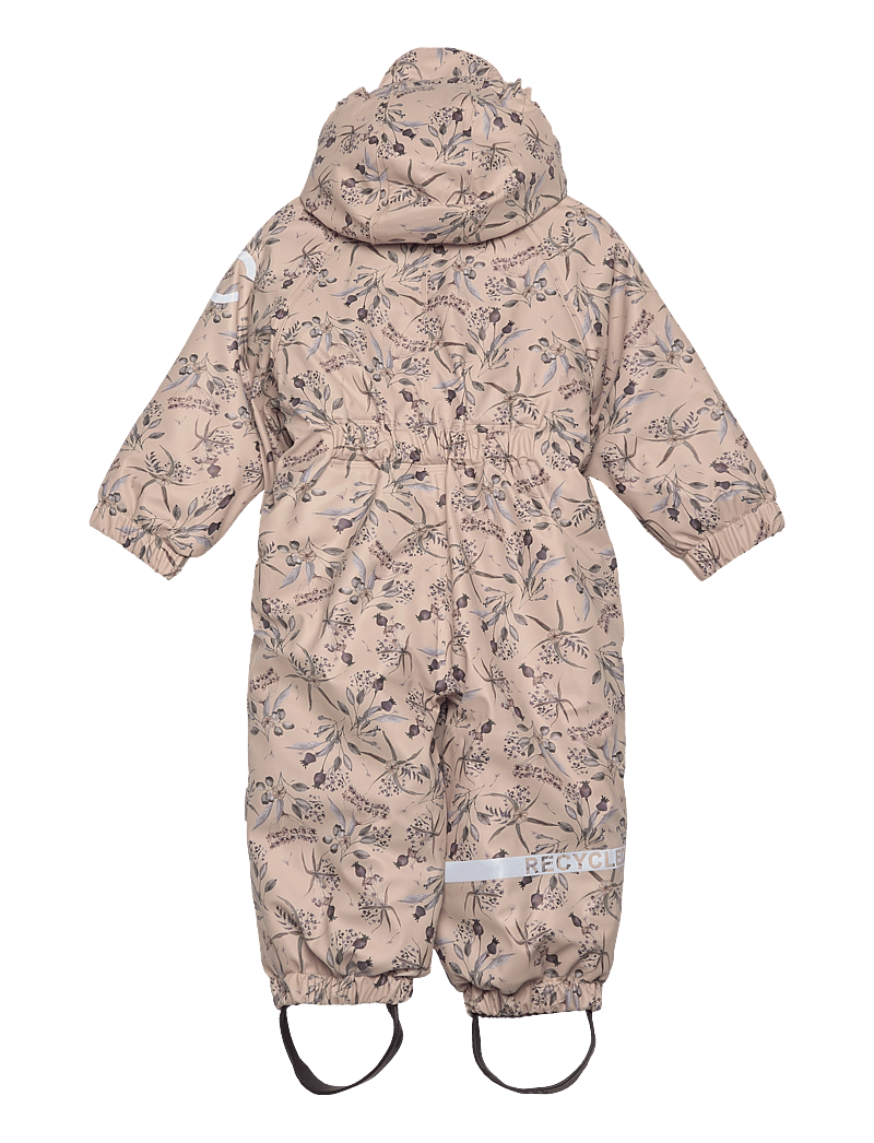 mikk-line - PU Snow Suit 2 Zip - AOP - talvekombinesoon - doeskin - 1