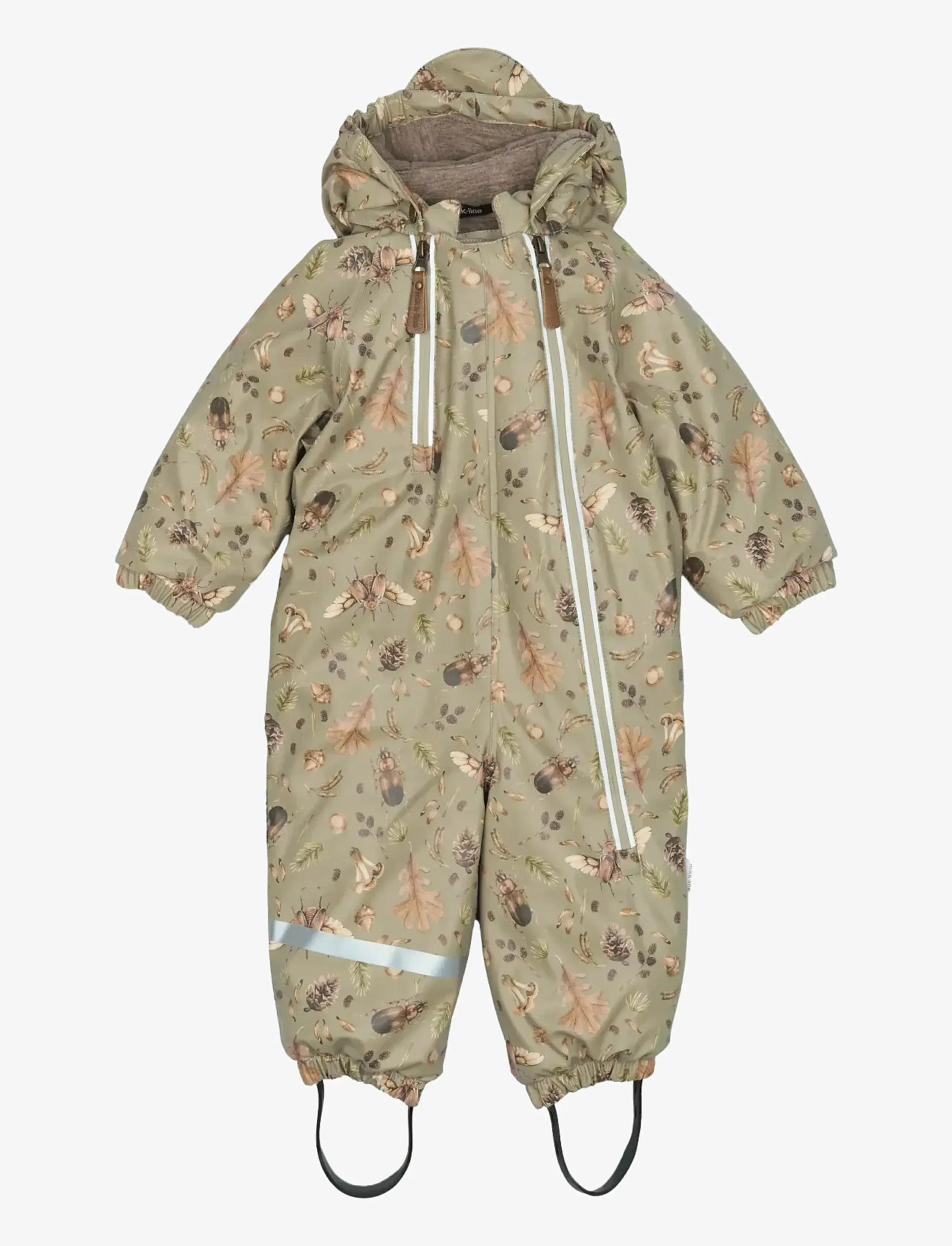 mikk-line - PU Snow Suit 2 Zip Recycled - AOP - shop efter alder - seneca rock - 1