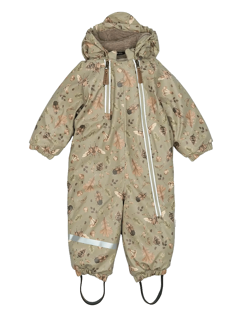 mikk-line - PU Snow Suit 2 Zip Recycled - AOP - shop efter alder - seneca rock - 1