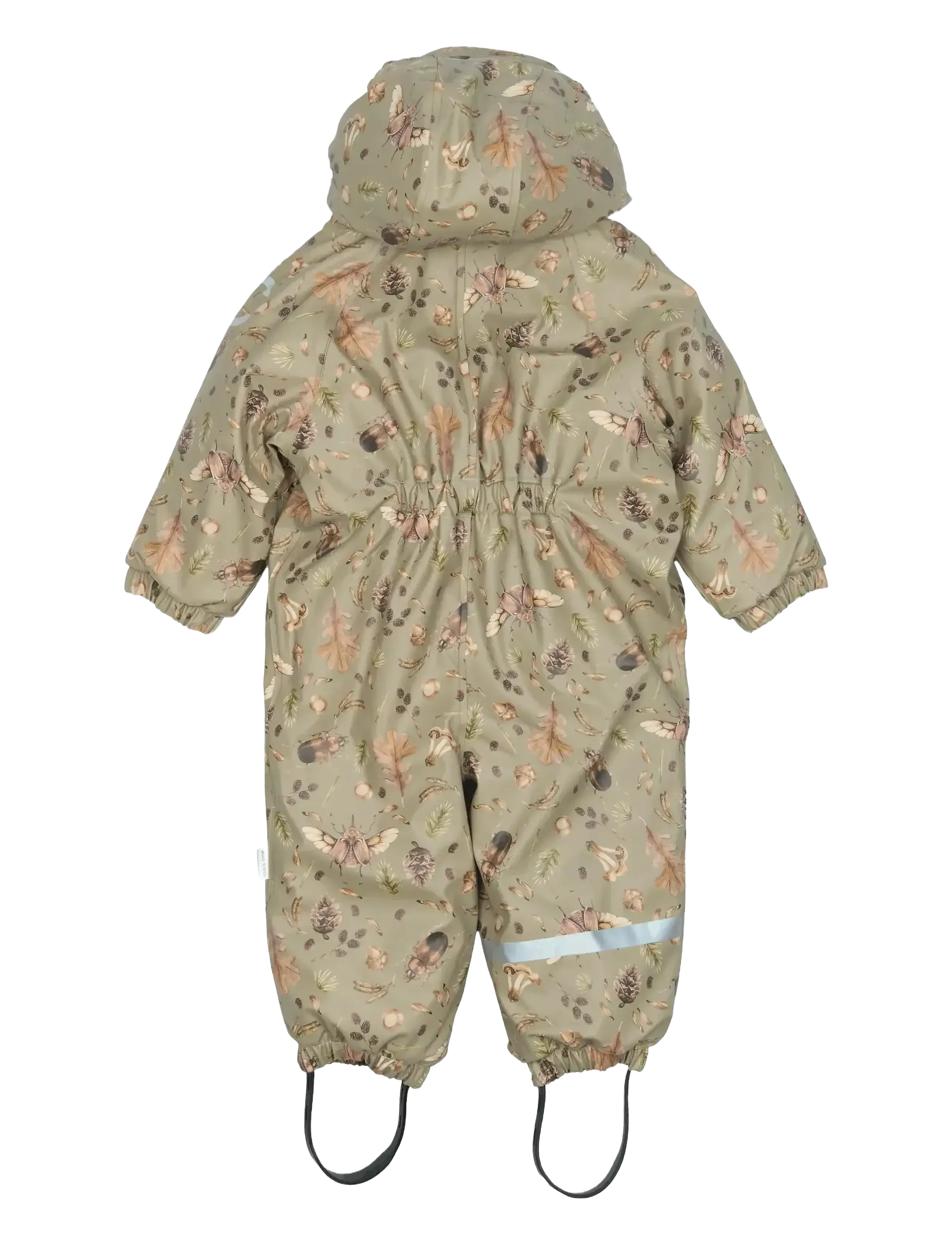 mikk-line - PU Snow Suit 2 Zip Recycled - AOP - snjógallar - seneca rock - 2