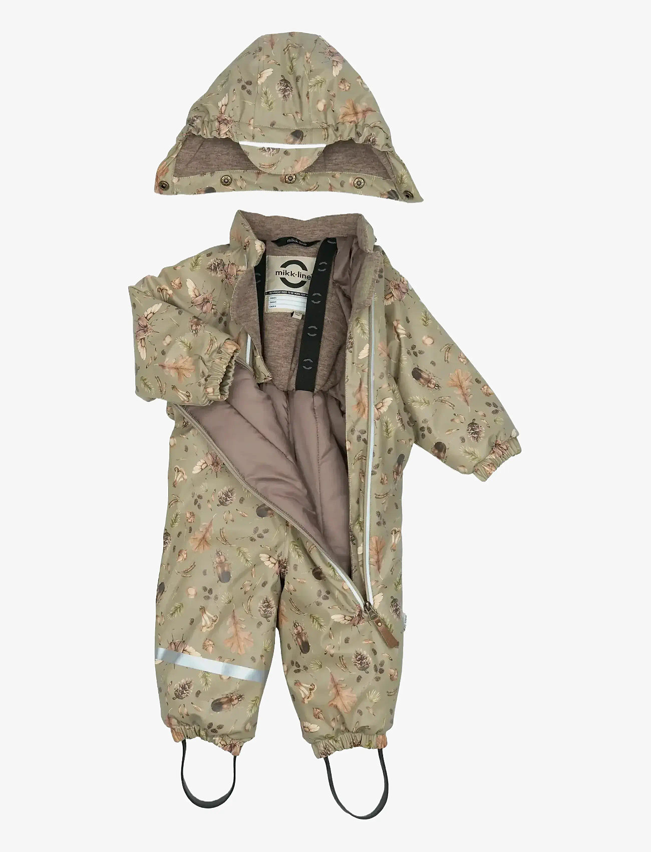 mikk-line - PU Snow Suit 2 Zip Recycled - AOP - shop efter alder - seneca rock - 3