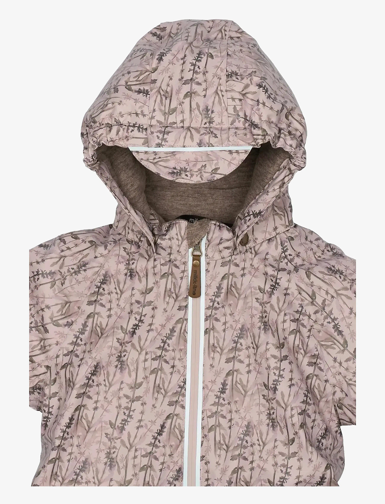 mikk-line - PU Snow Suit Recycled - AOP - schneeanzug - cloud gray - 2