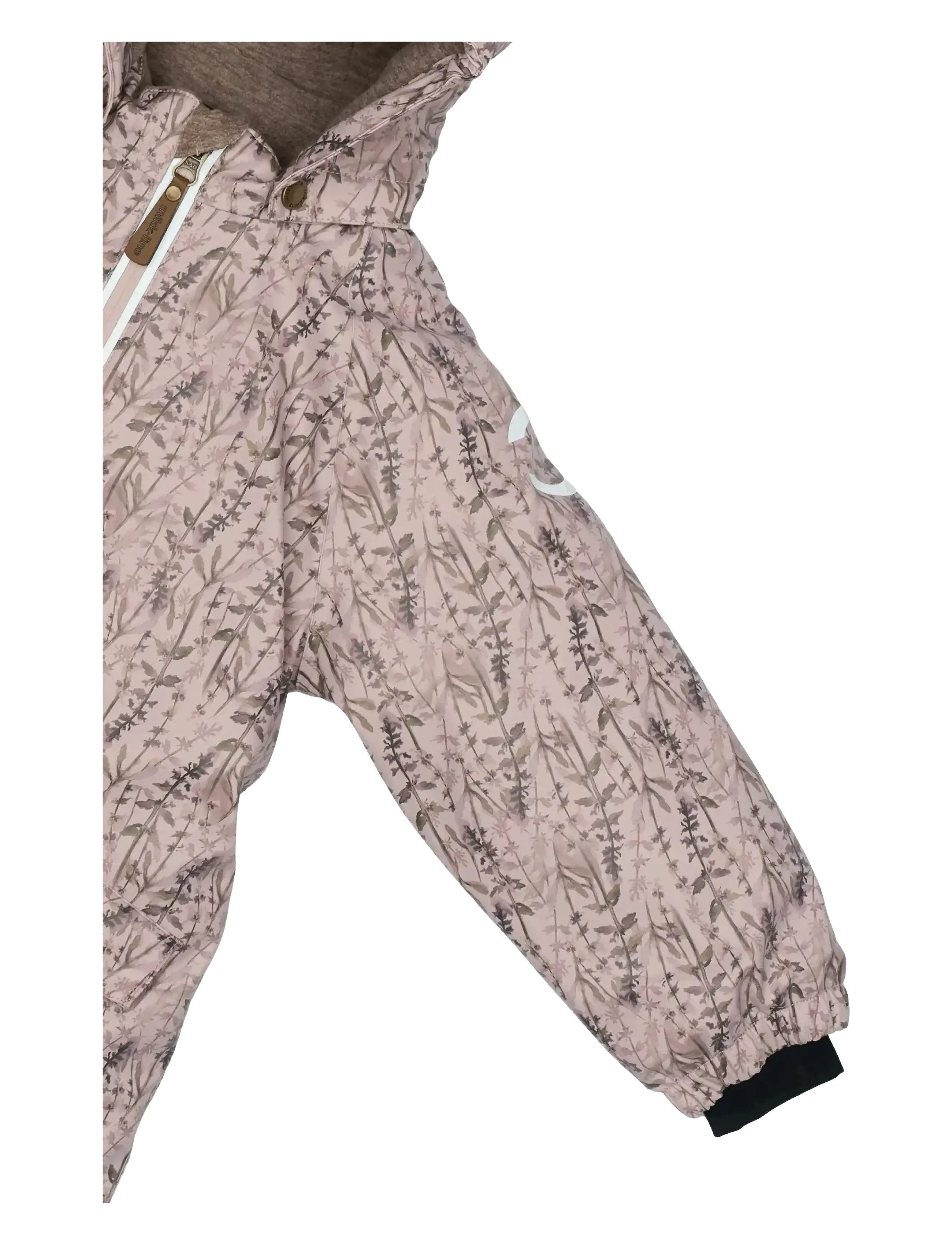 mikk-line - PU Snow Suit Recycled - AOP - talvihaalarit - cloud gray - 3