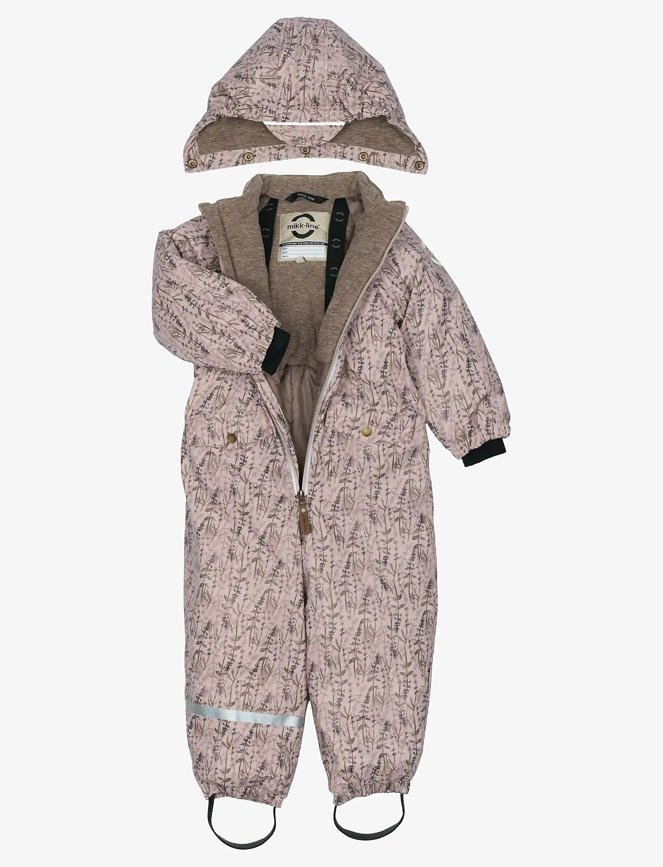 mikk-line - PU Snow Suit Recycled - AOP - schneeanzug - cloud gray - 4