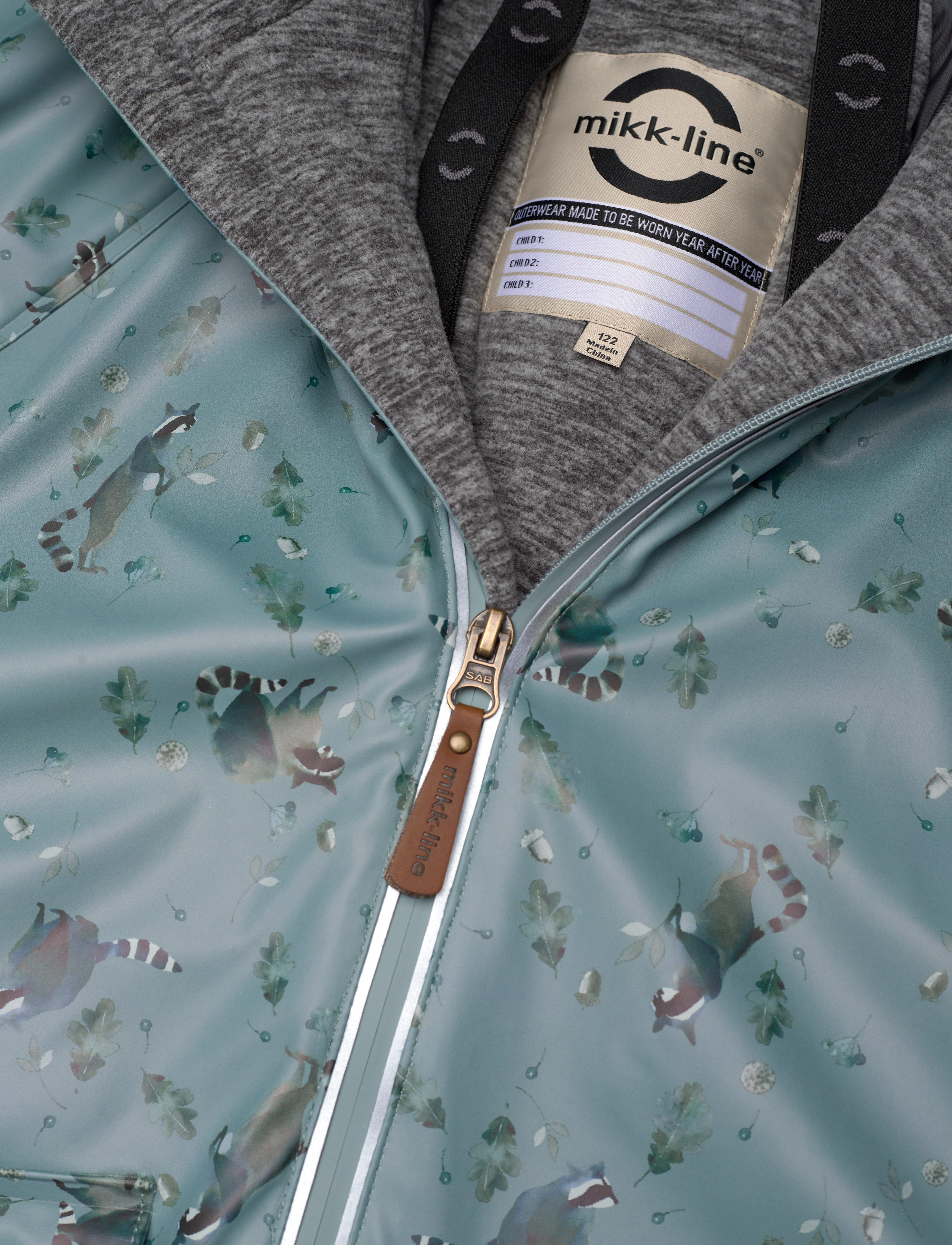 mikk-line - PU Snow Suit Recycled - AOP - børn - lead - 2