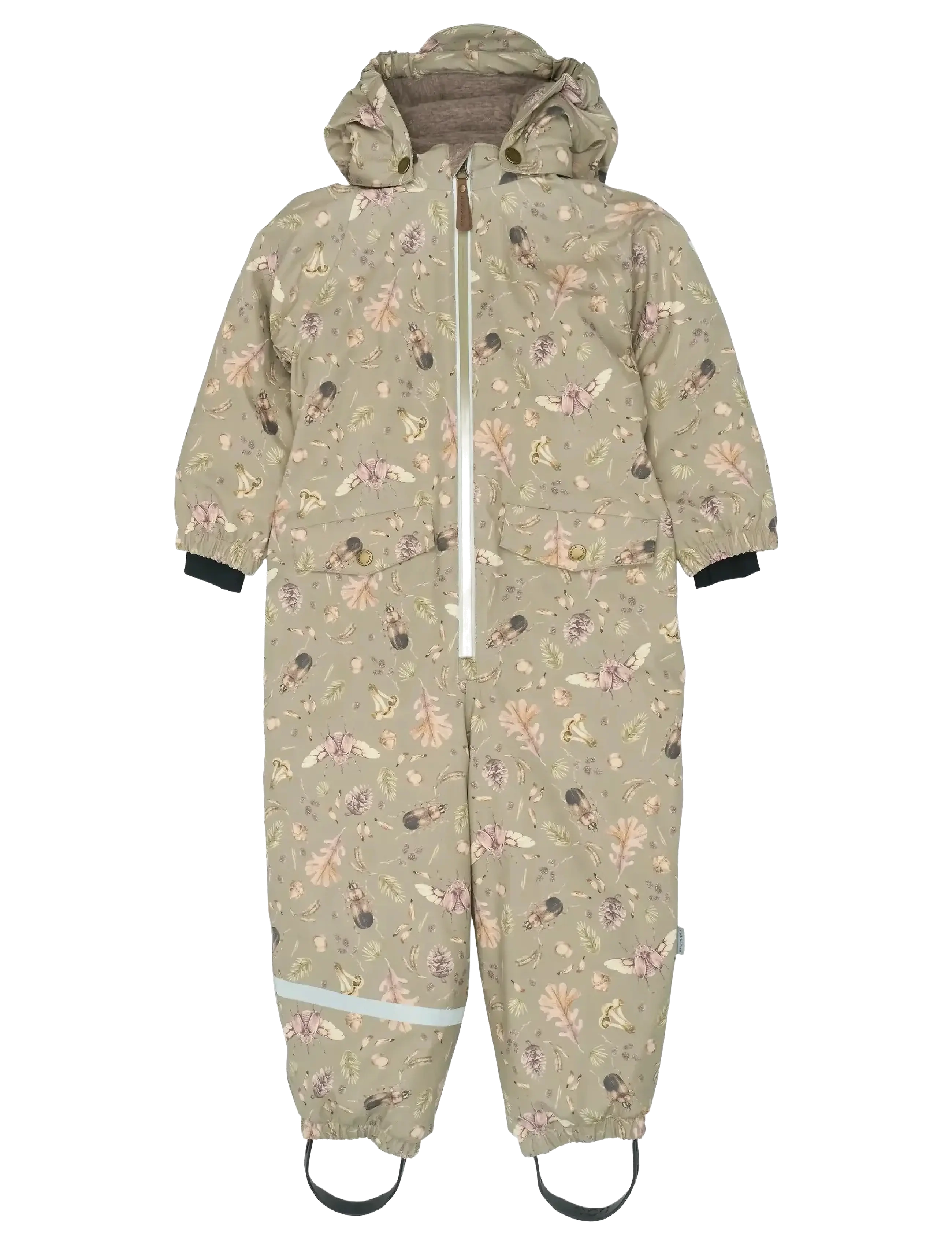 mikk-line PU Snow Suit Recycled - AOP - Flyverdragter - SENECA ROCK / pink/rose