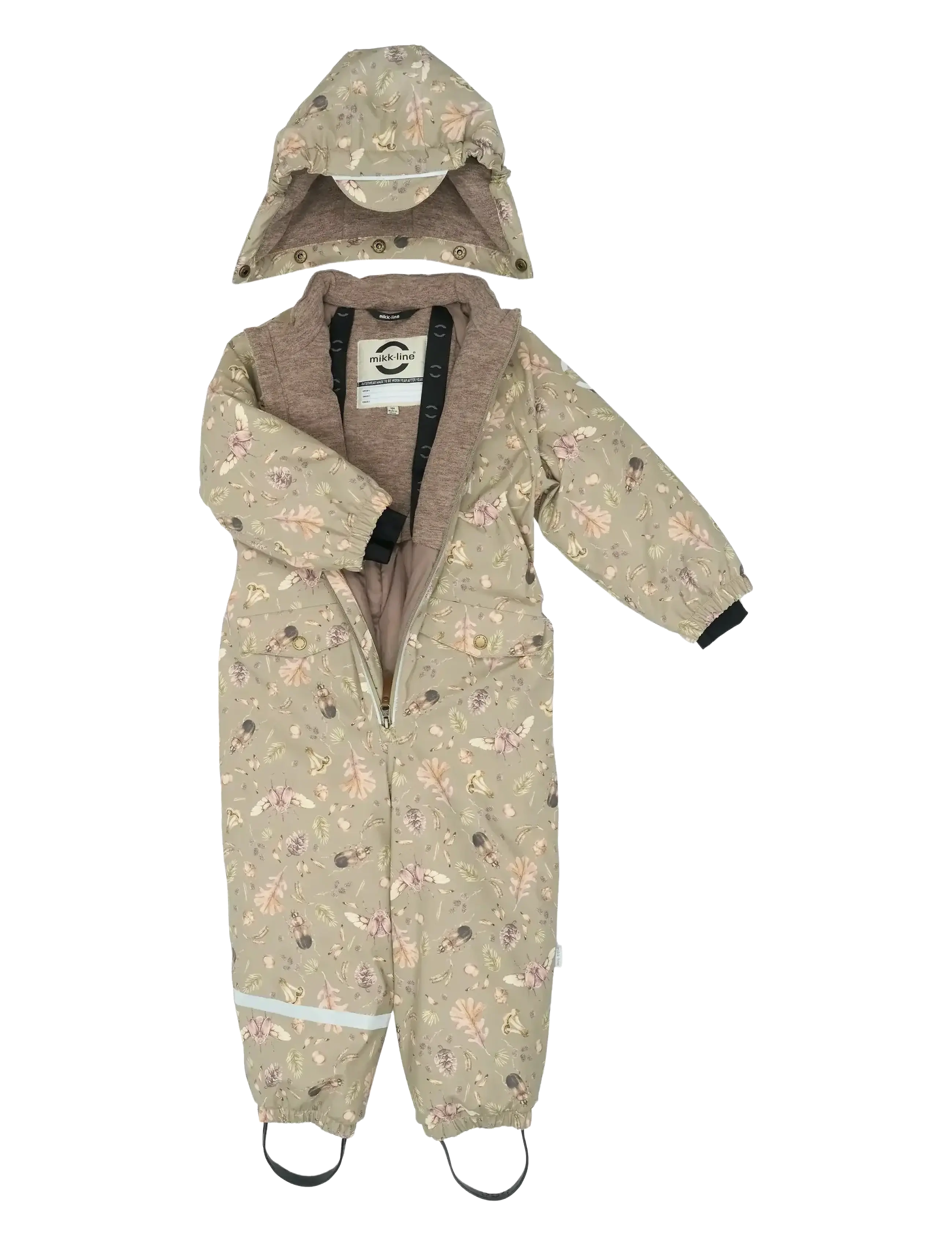 mikk-line - PU Snow Suit Recycled - AOP - talvekombinesoon - seneca rock - 5