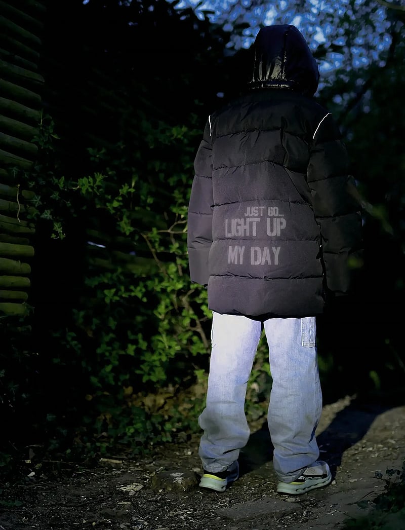 mikk-line - Puffer Jacket Mix - talvejope - black - 5