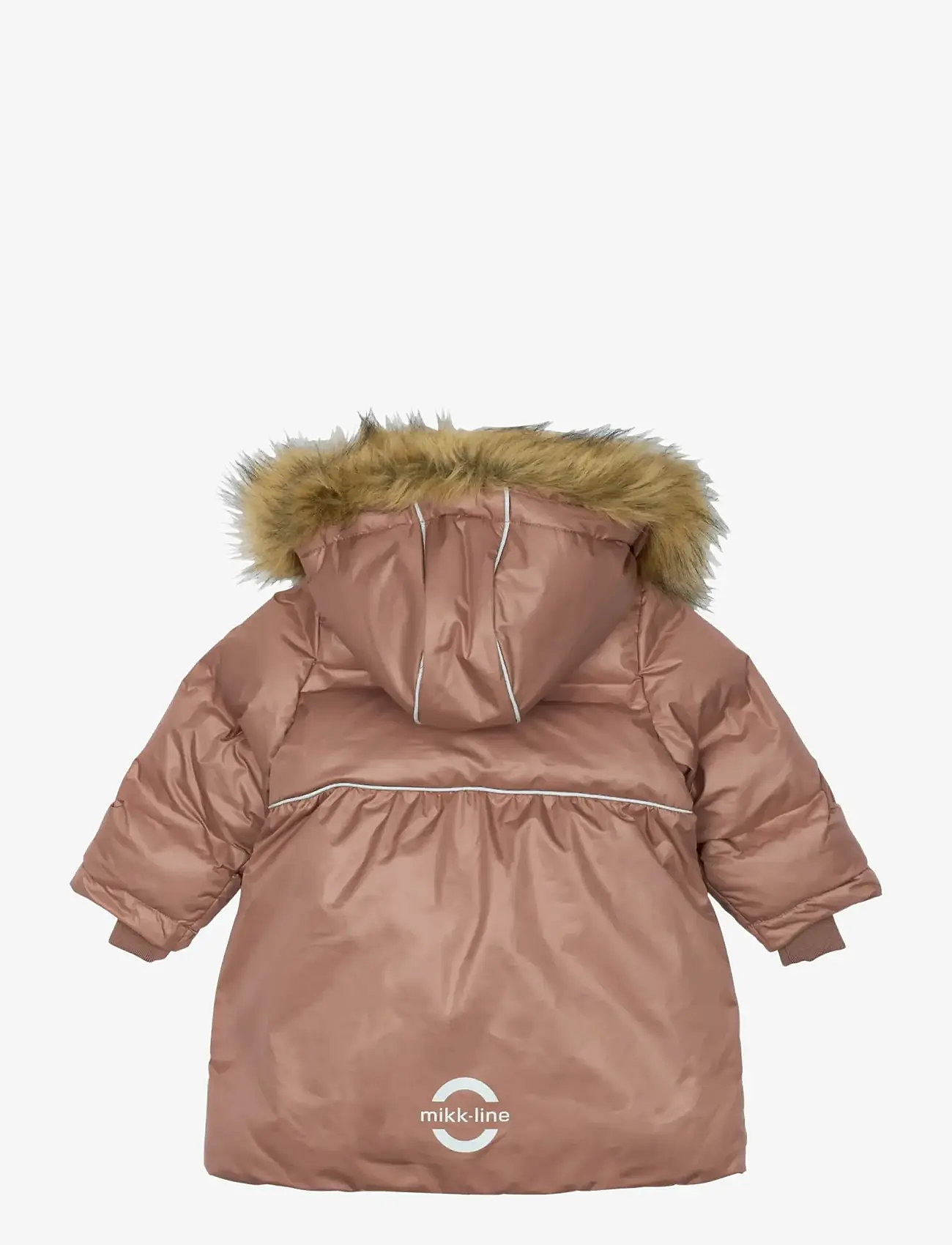 mikk-line - Puffer Jacket Flair - daunen-& steppjacken - burlwood - 1
