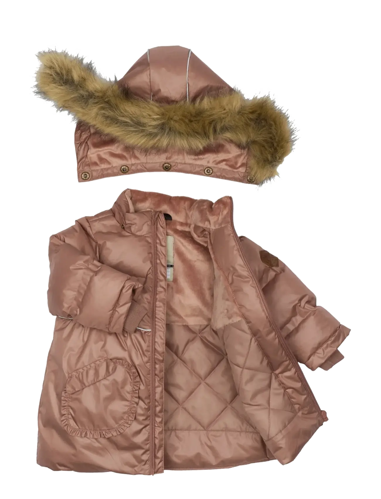 mikk-line - Puffer Jacket Flair - dunjakker & forede jakker - burlwood - 2