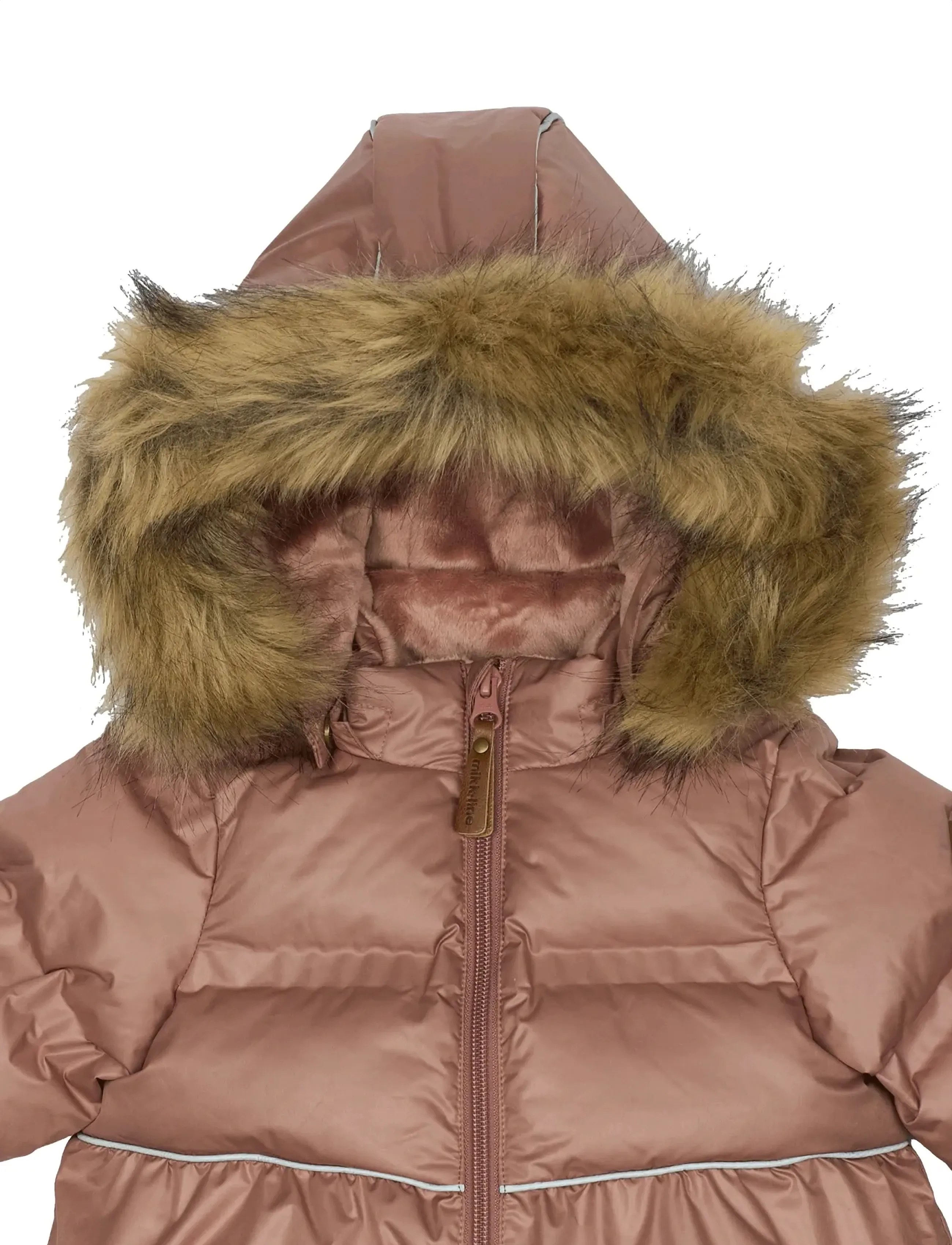 mikk-line - Puffer Jacket Flair - dunjakker & forede jakker - burlwood - 3