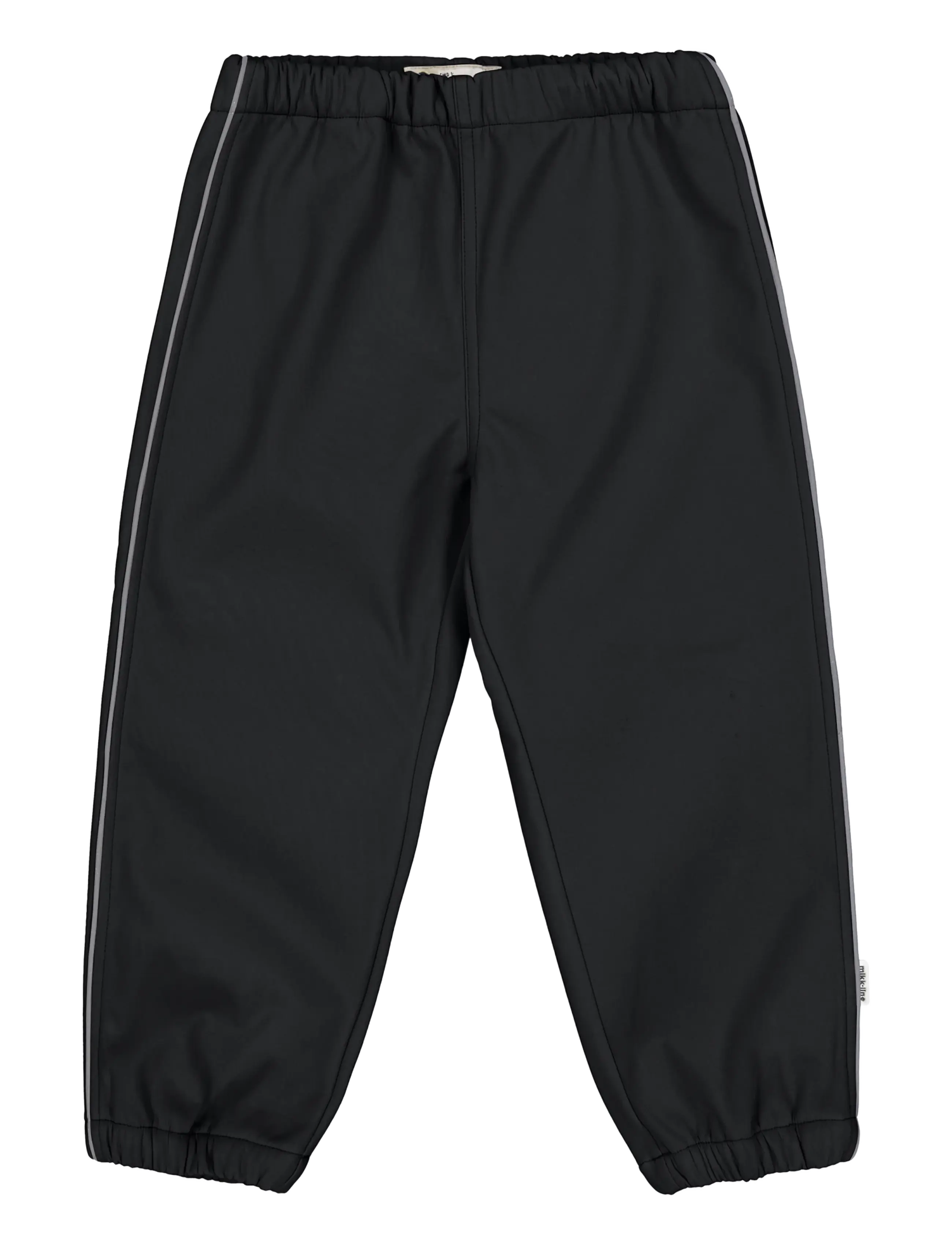 mikk-line Softshell Pant Uni - Teens 140-176 - BLACK / black