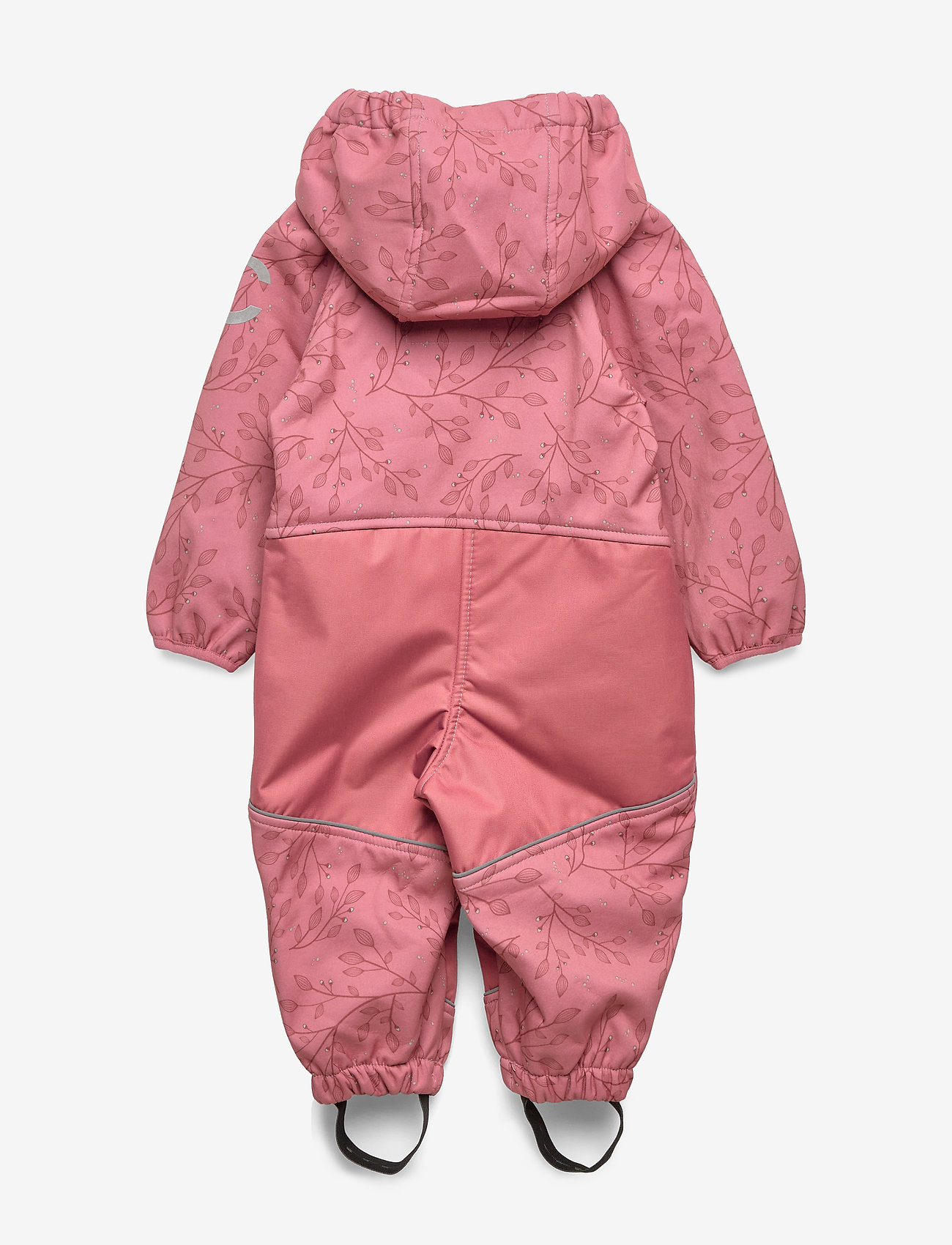 Mikk-Line - Softshell Girls Suit w. Print - heather rose - 1