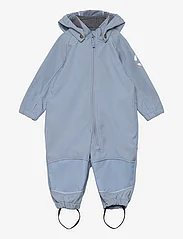 mikk-line - Softshell Suit Recycled Uni - softshell-overalls - faded denim - 0