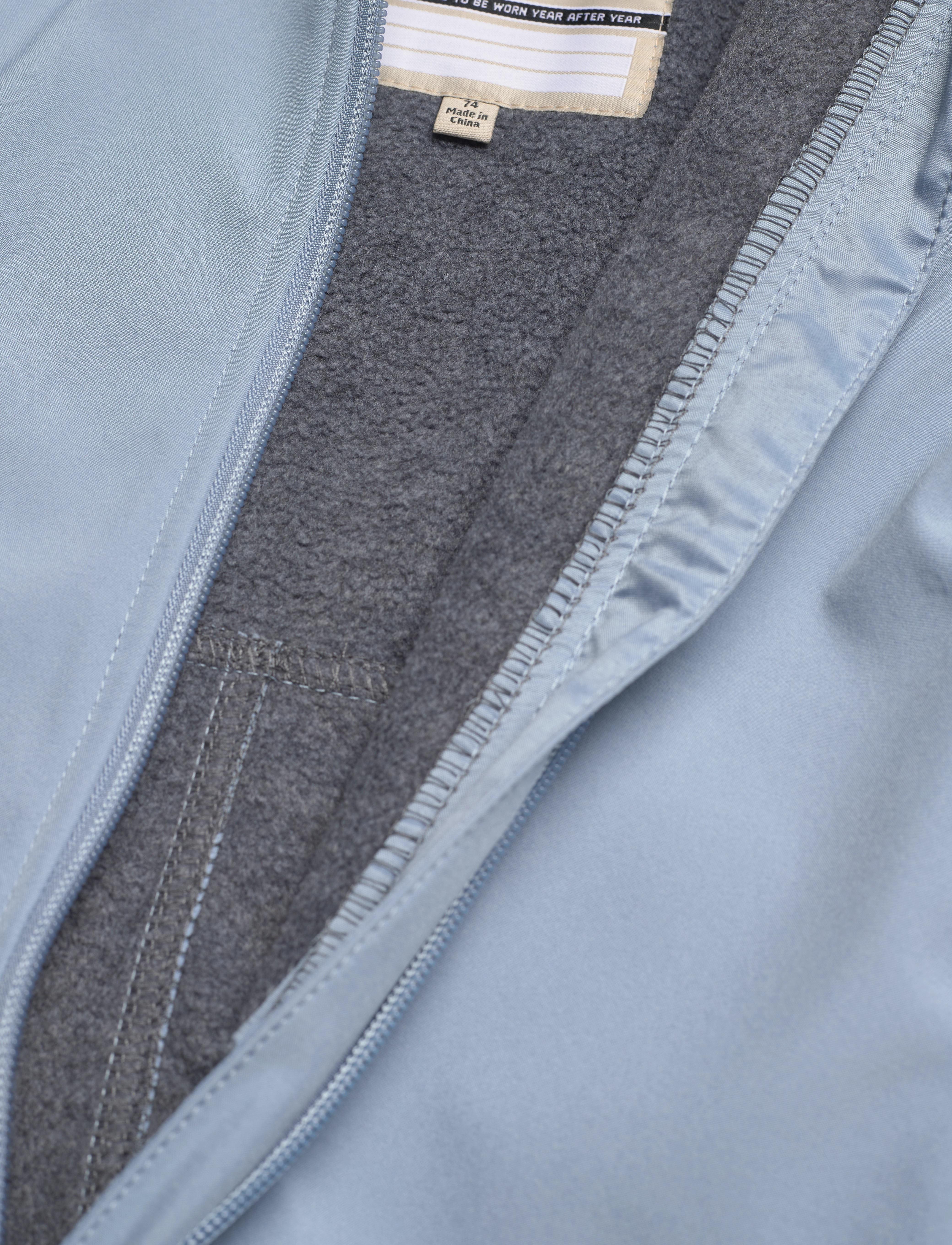 mikk-line - Softshell Suit Recycled Uni - faded denim - 4