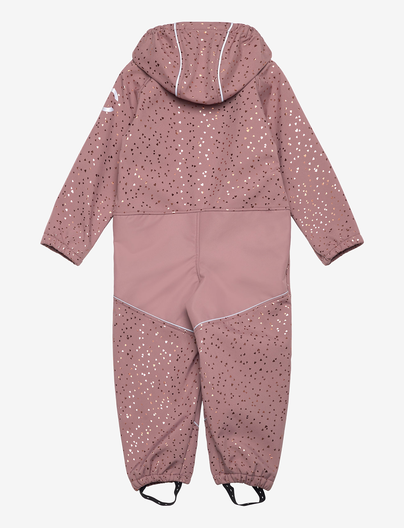 mikk-line - Softshell Suit Recycled Uni AOP - twilight mauve - 1